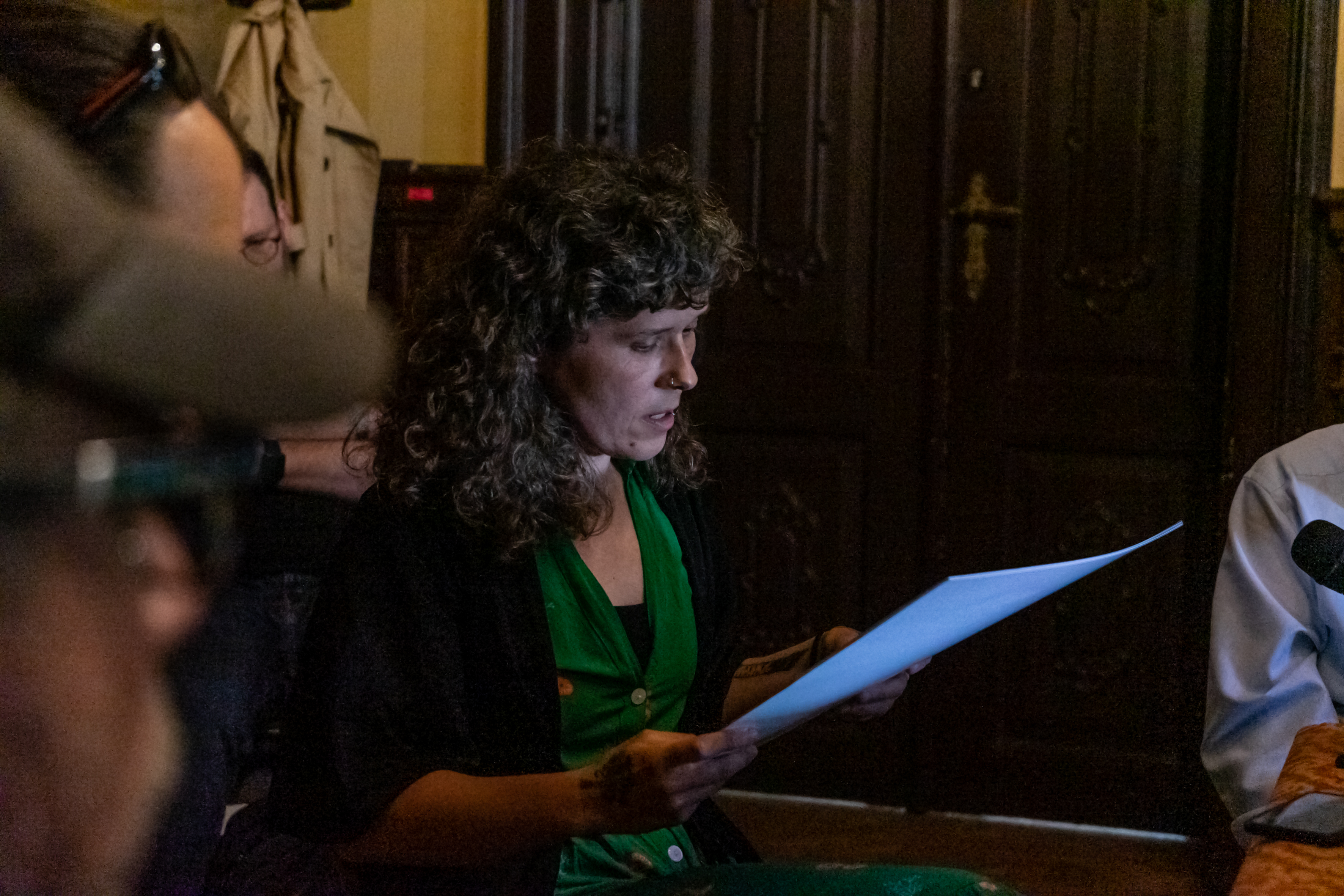 Novinarska konferenca pranger