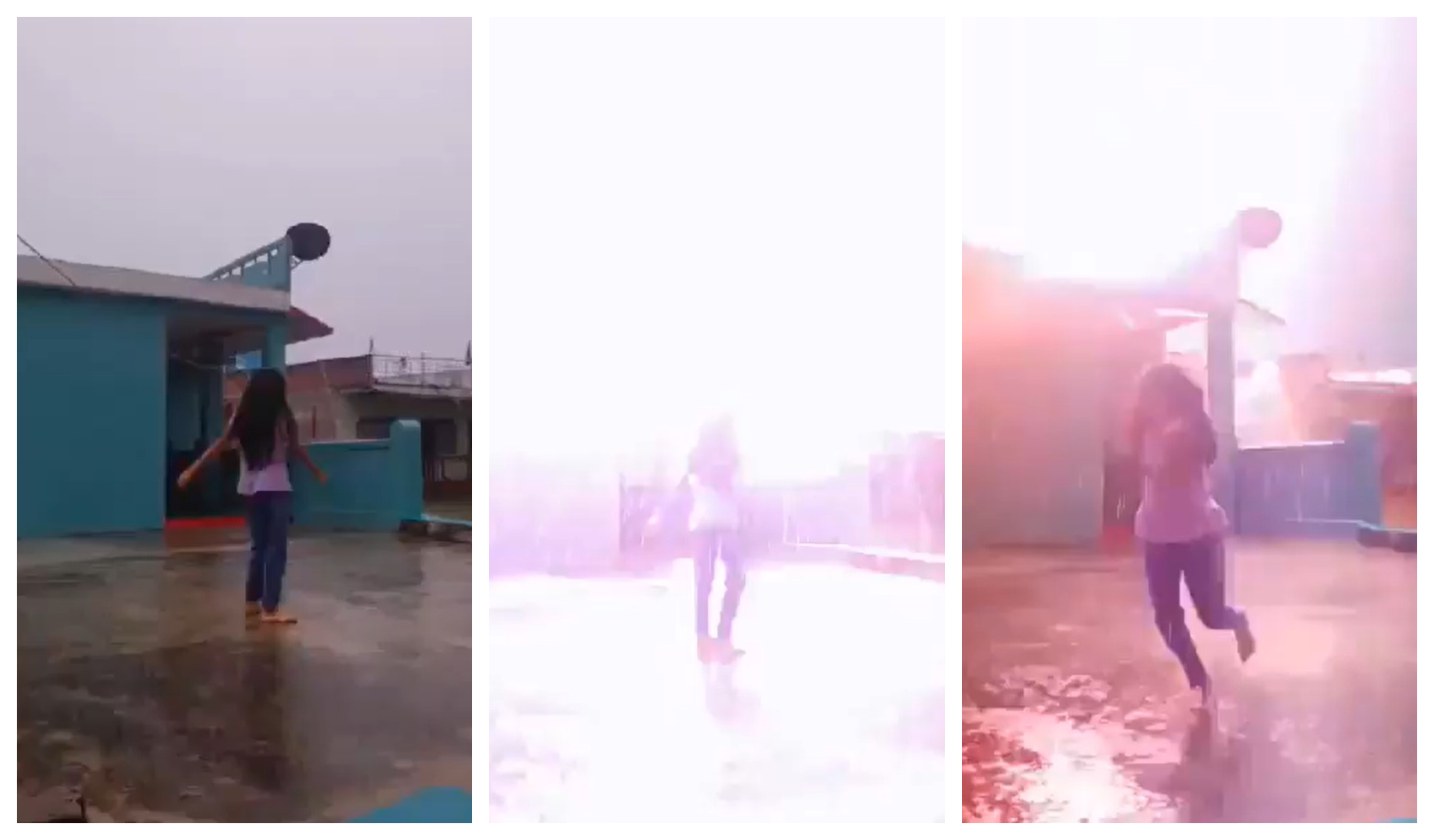 strela, udar strele, Indija, Twitter