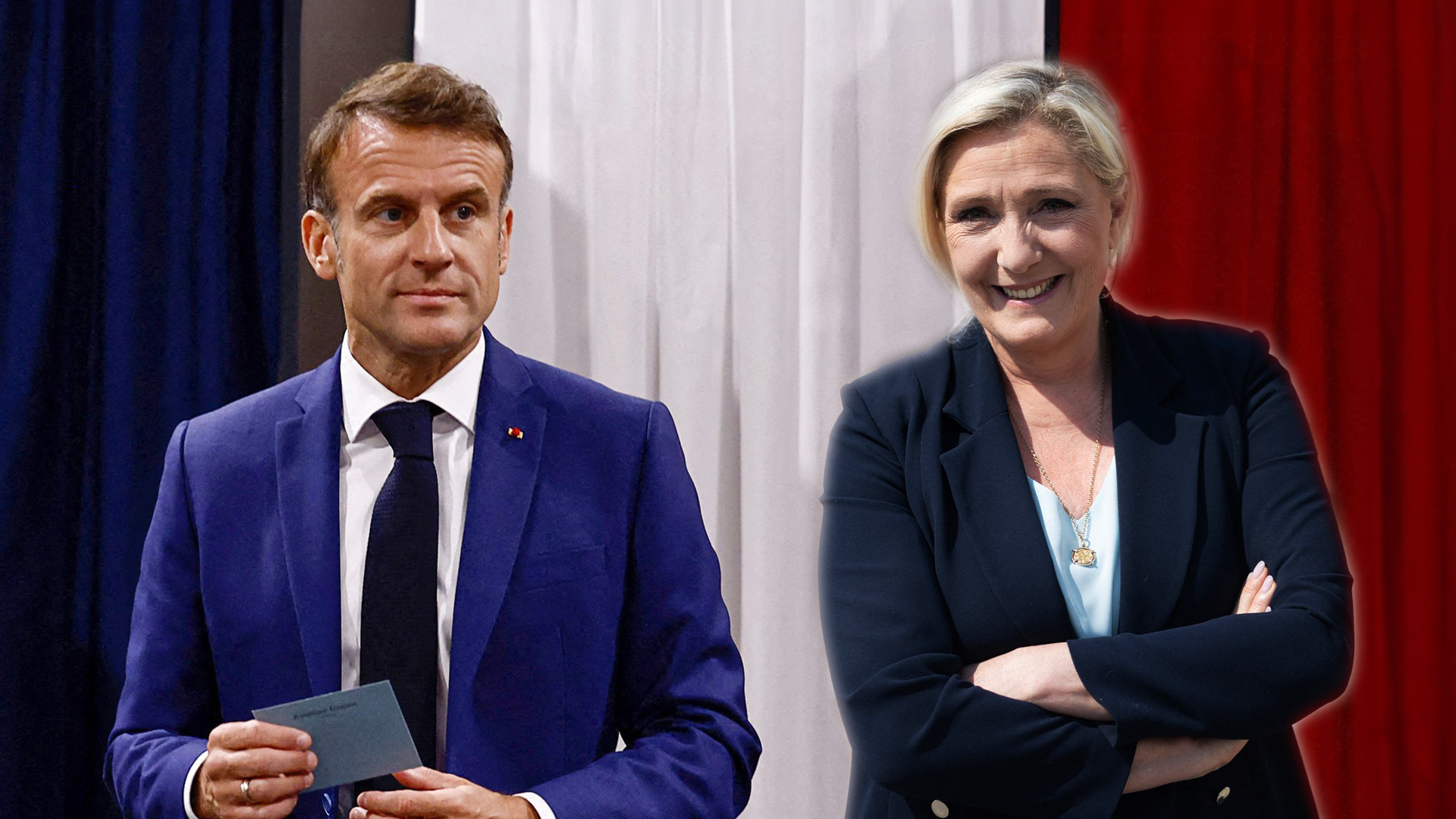 Marine Le Pen, Emmanuel Macron