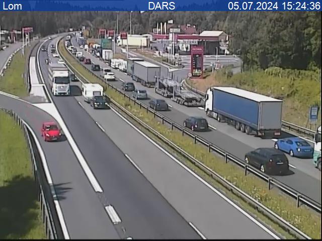 zastoj, primorska avtocesta