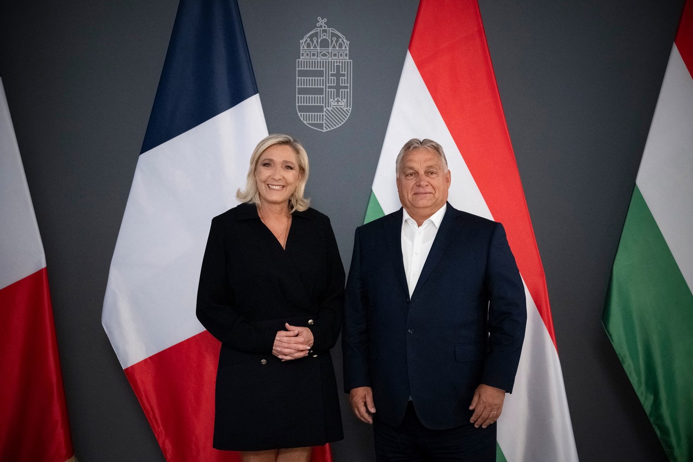 Marine Le Pen, Viktor Orban