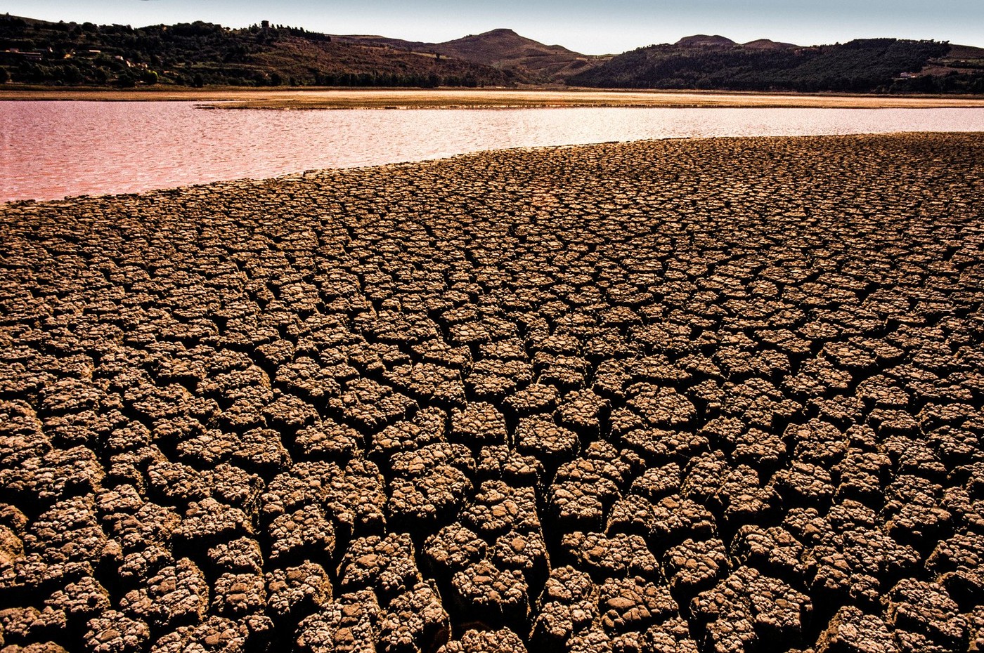 Jezero Pergusa, Sicilija, Italija