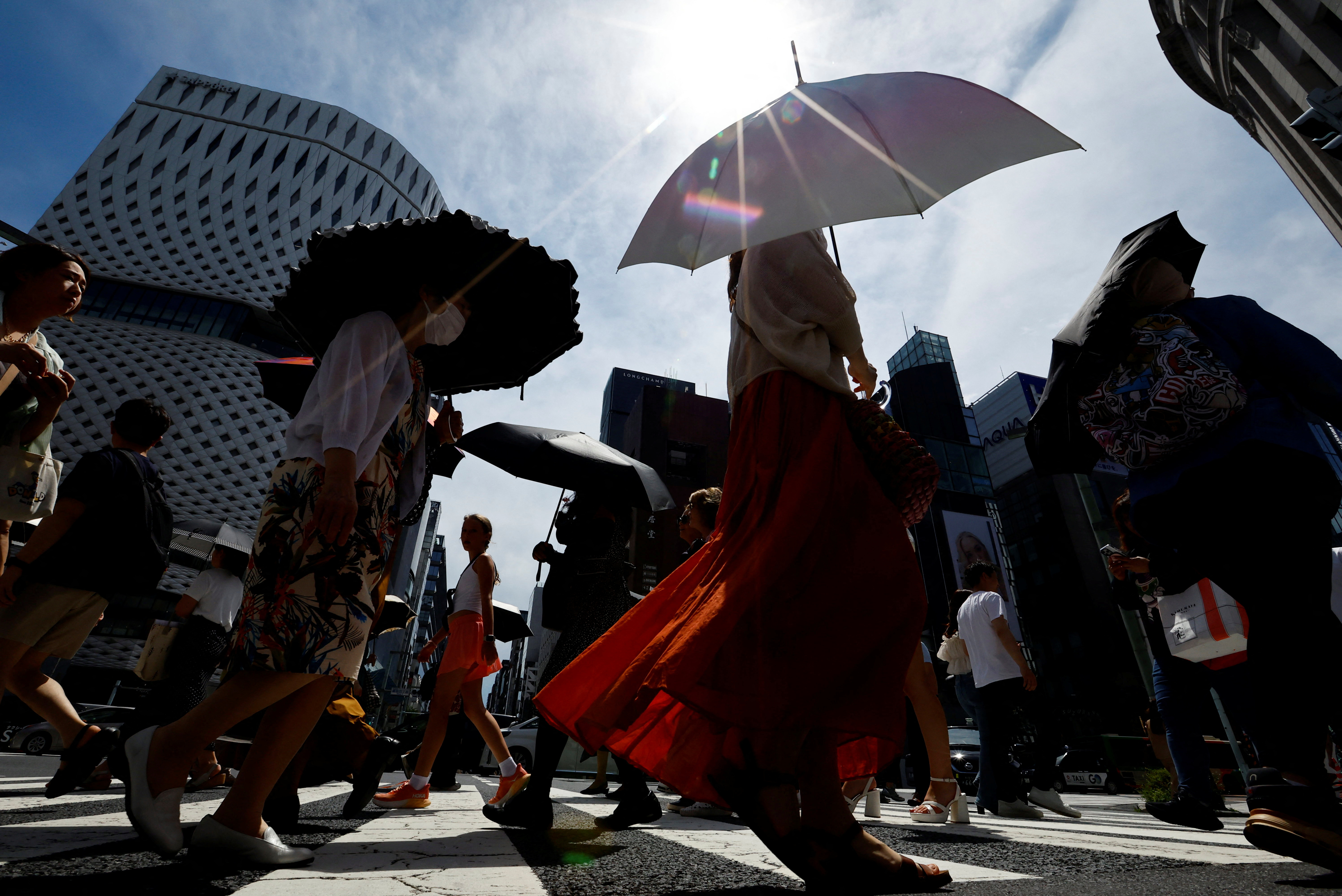 vročinski udar na japonskem