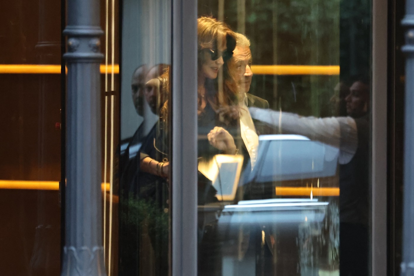 Carla Bruni-Sarkozy in Nicolas Sarkozy