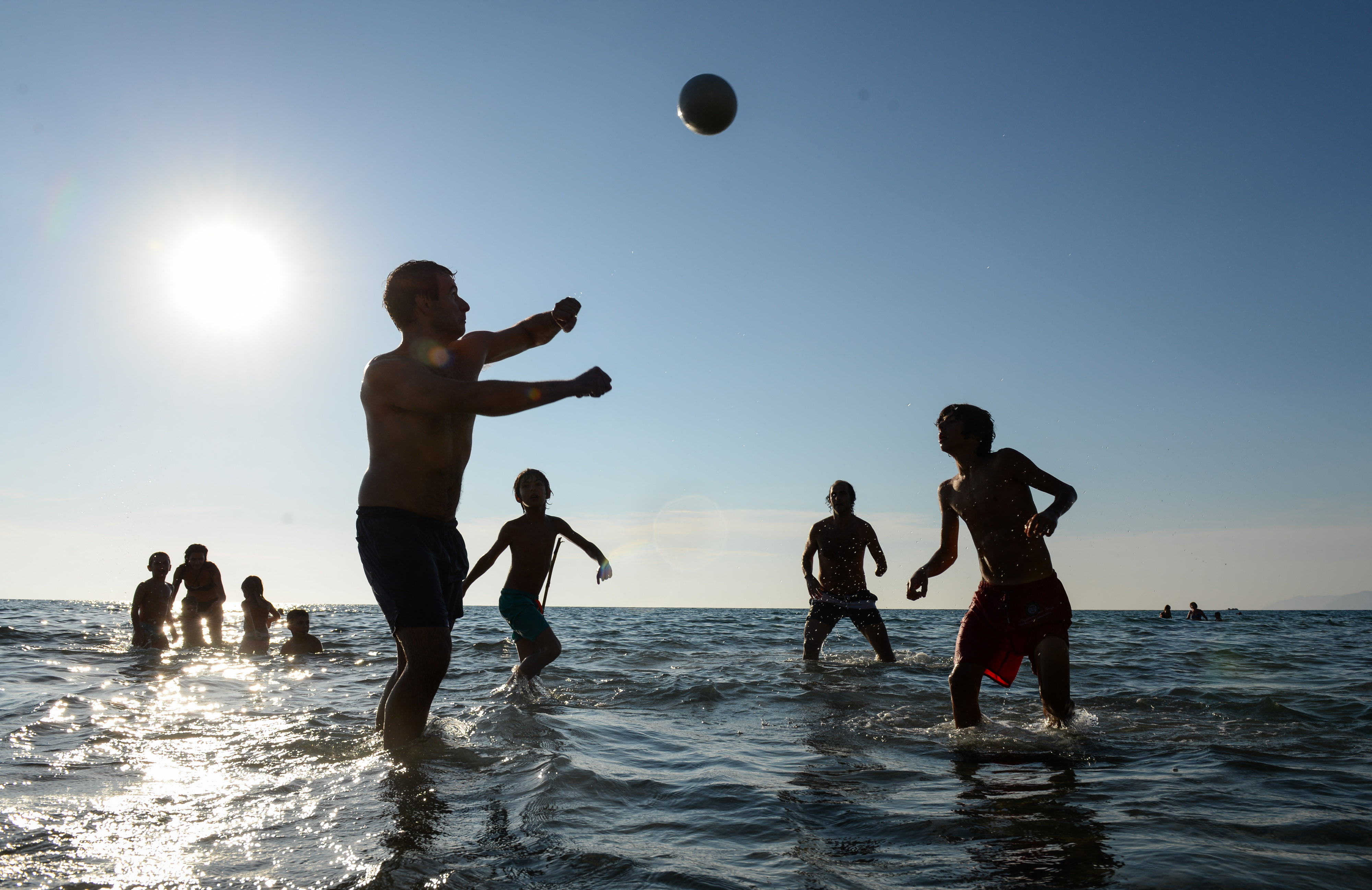 poletje, morje, vročina, vročinski val