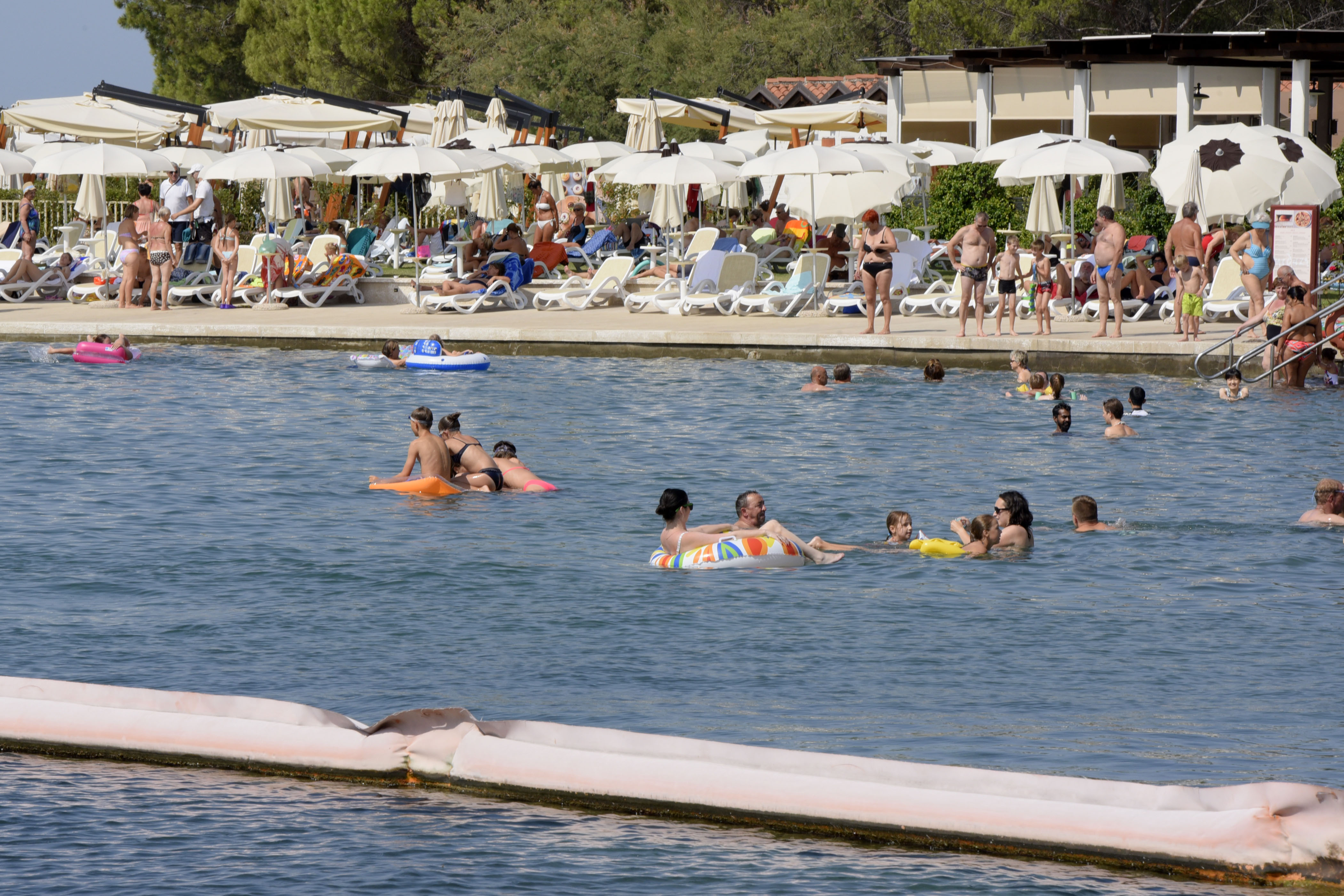 kopanje, morje, portorož