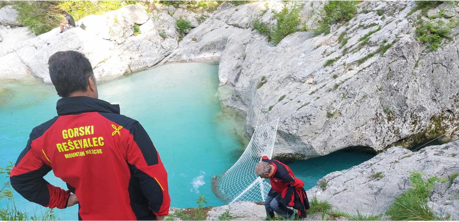 Majska iskalna akcija na Bovškem (Foto: PU Nova Gorica)