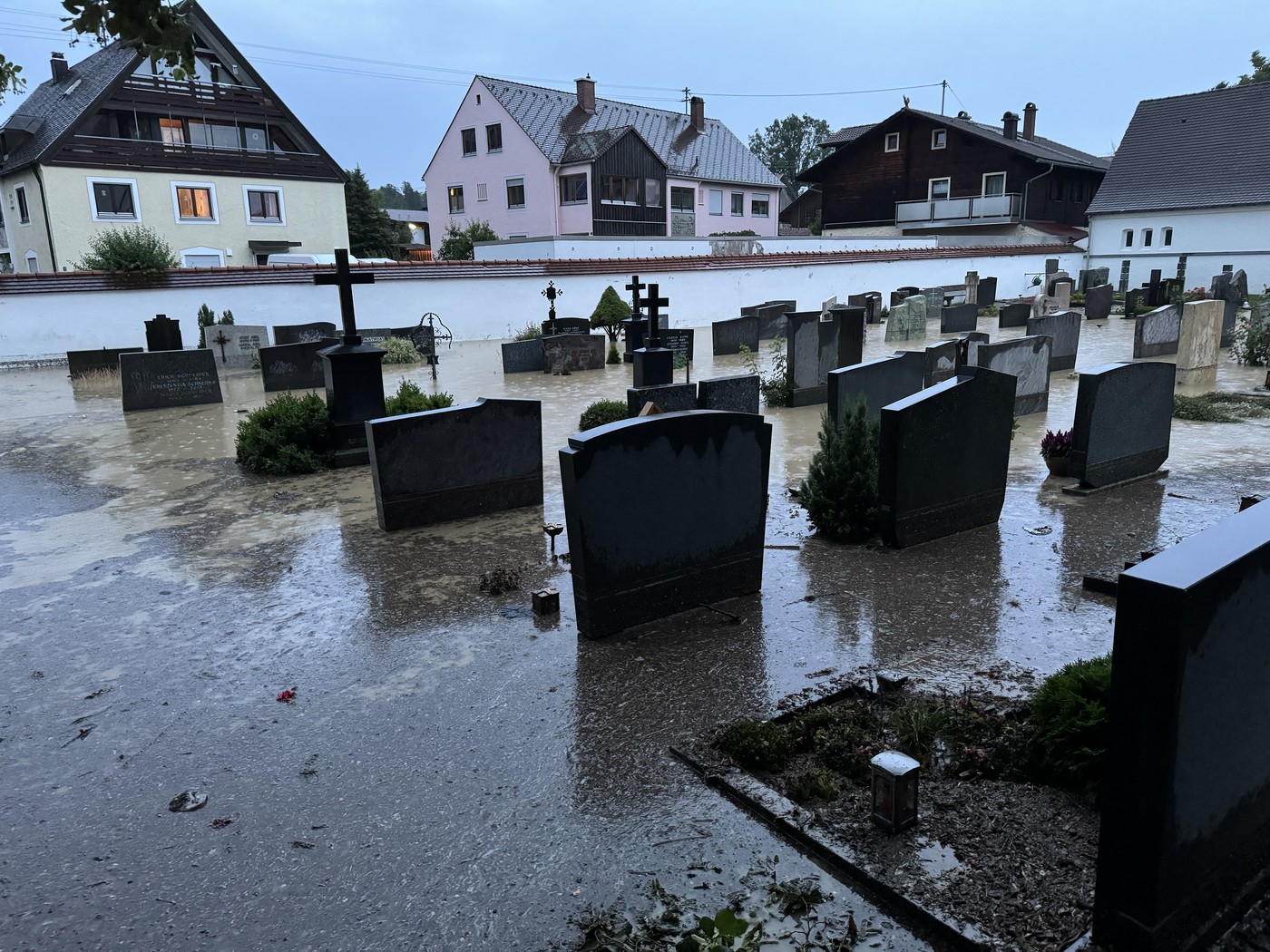 Neurje na Bavarskem v Nemčiji