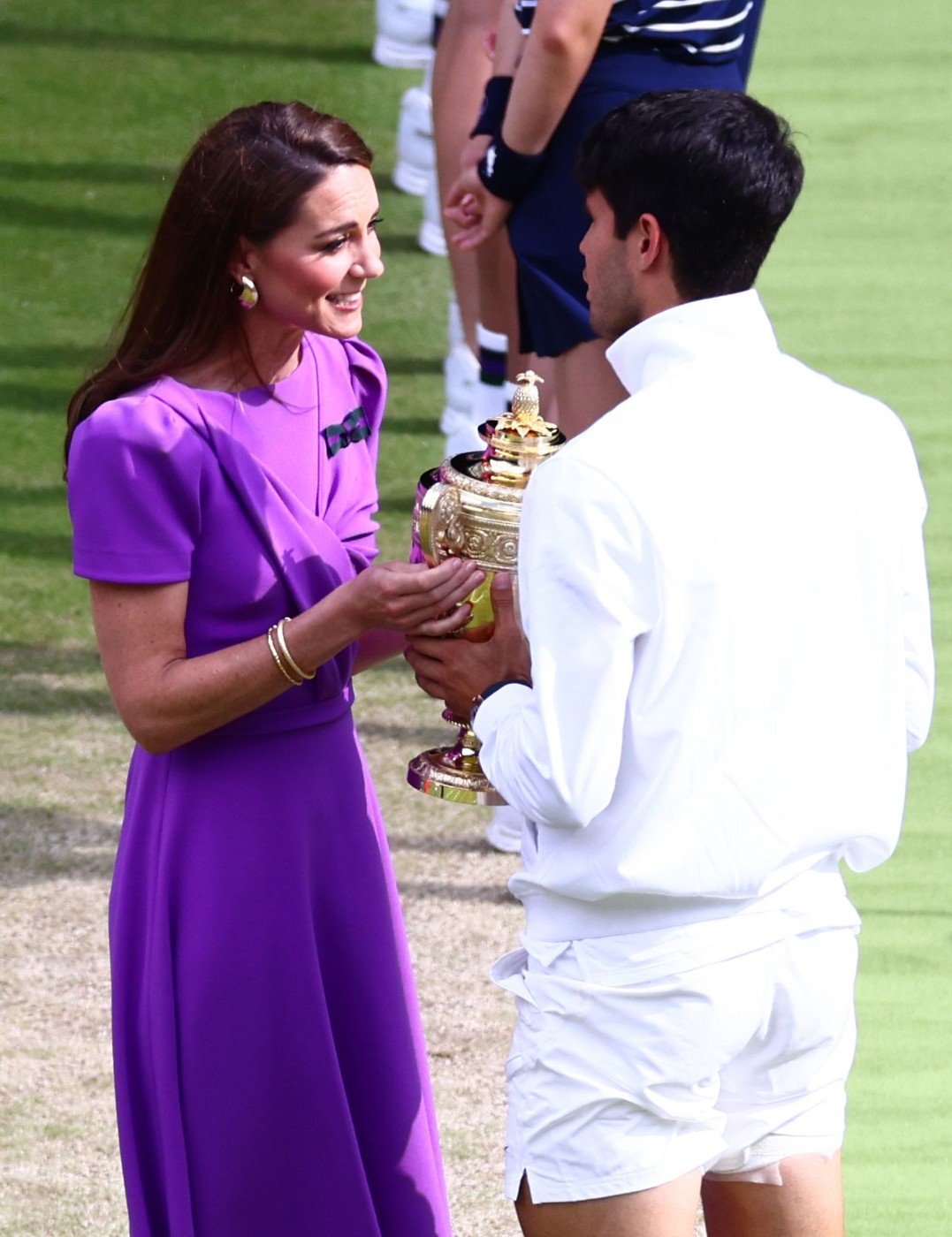 carlos alcaraz, kate middleton, wimbledon, novak đoković