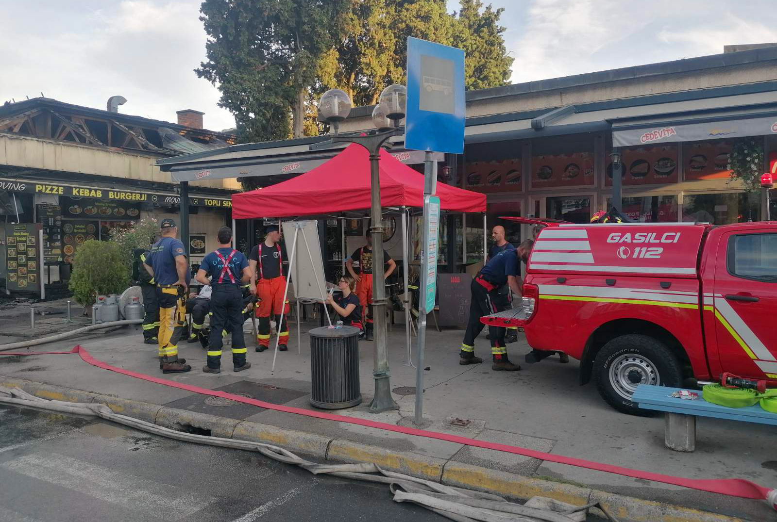 portorož, alaya, požar