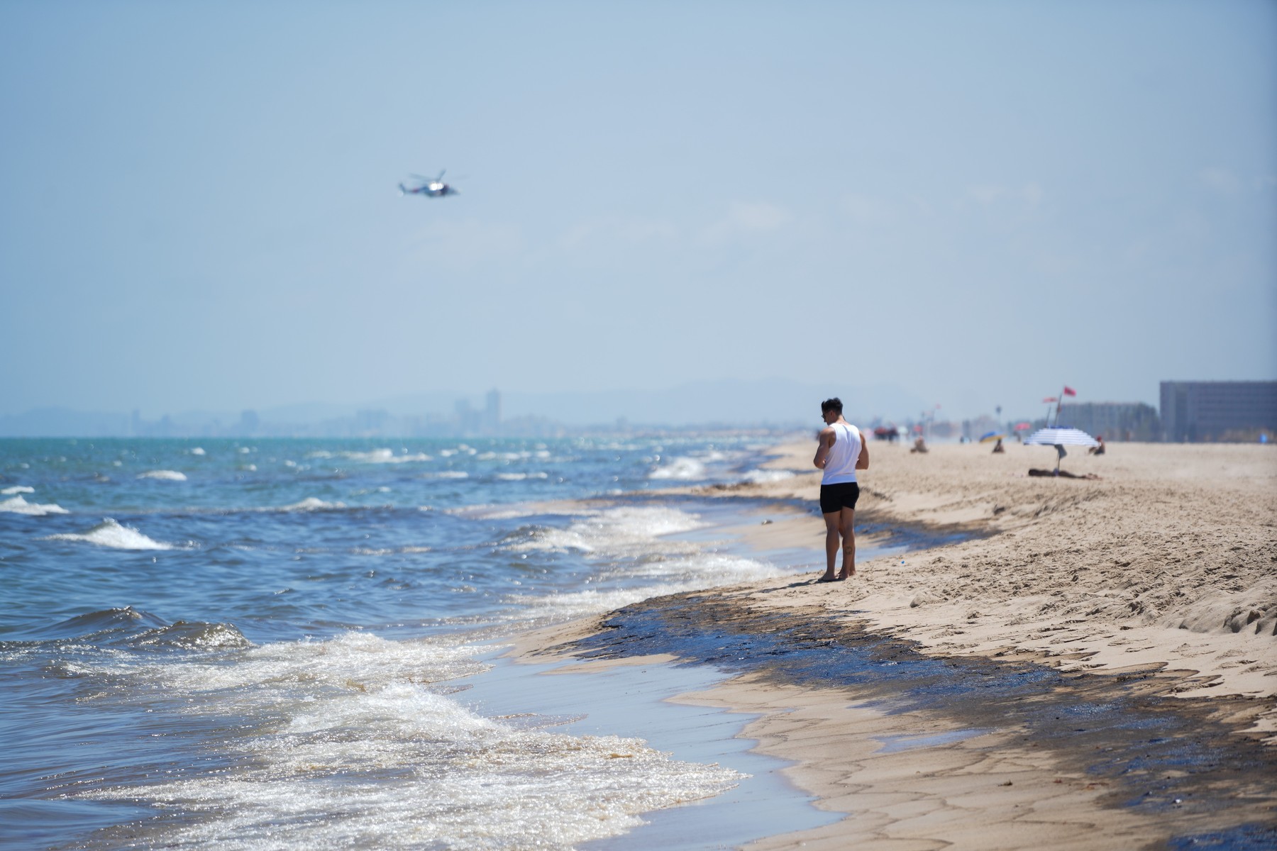 Valencija, španija, onesnaženje