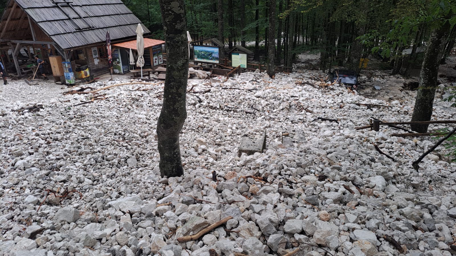 logarska dolina, slap rinka