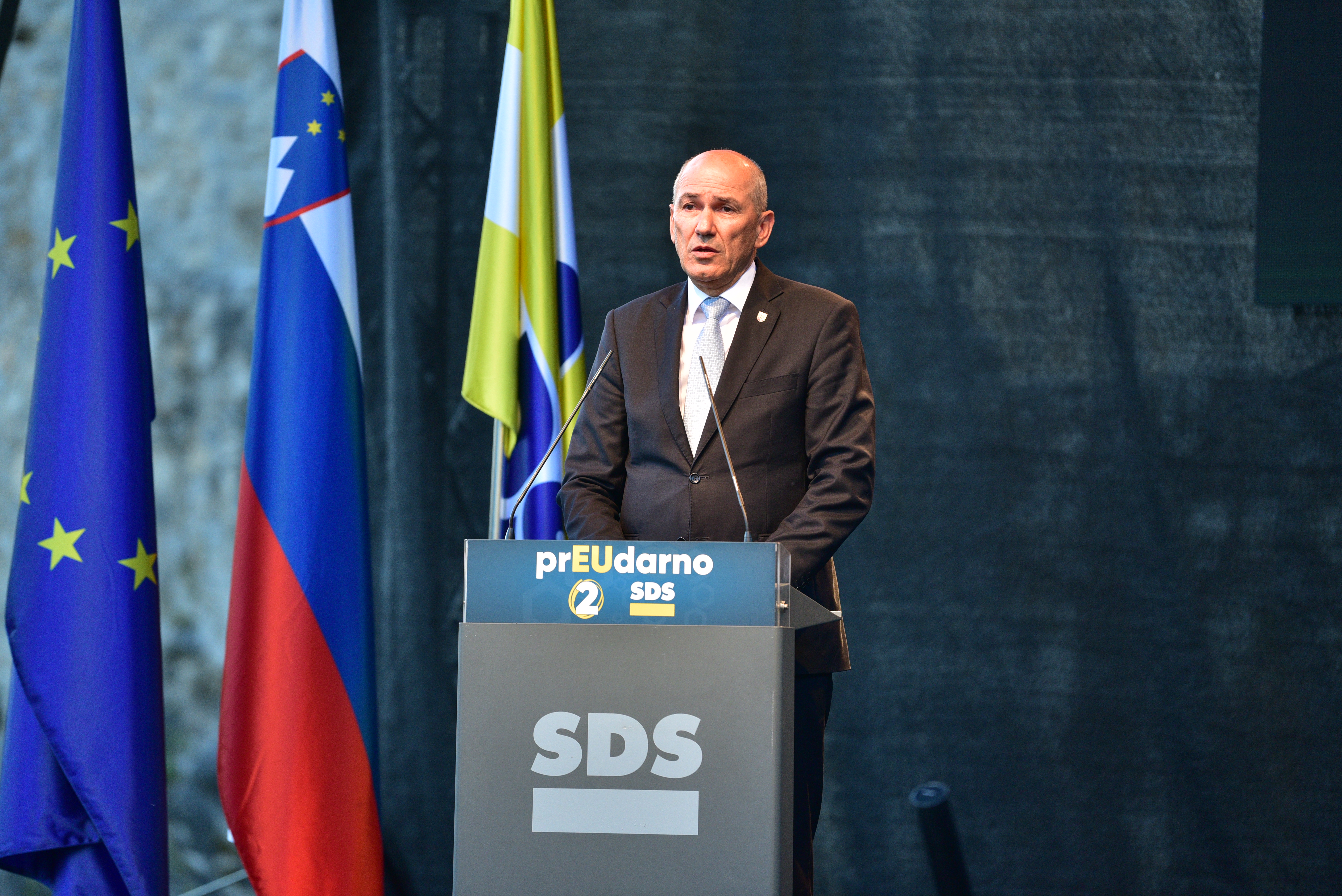 Sklepna prireditev stranke SDS