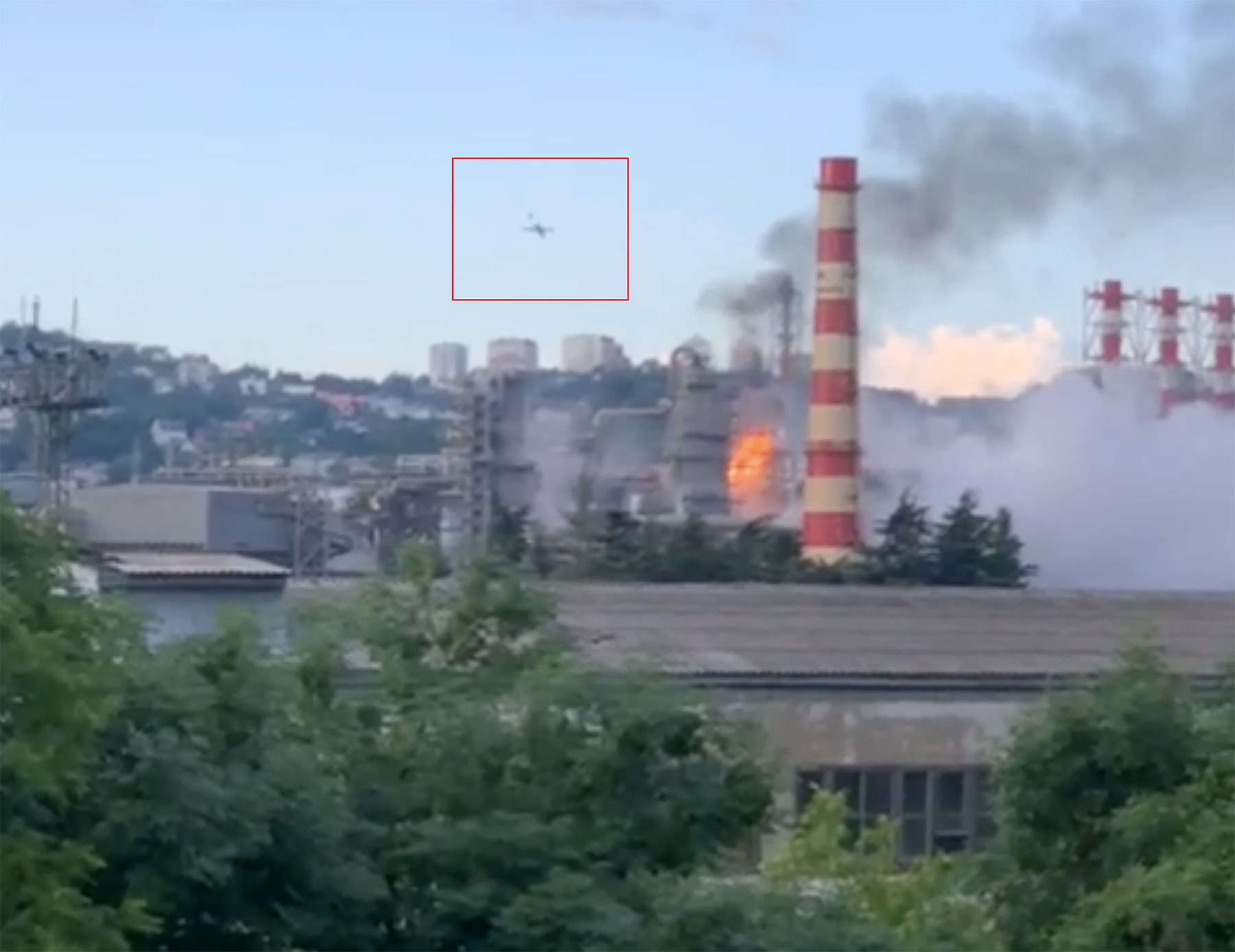 Rusija, naftna rafinerija, Tuapse