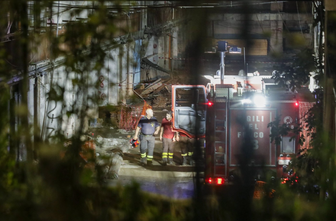 Neapelj, porušen blok