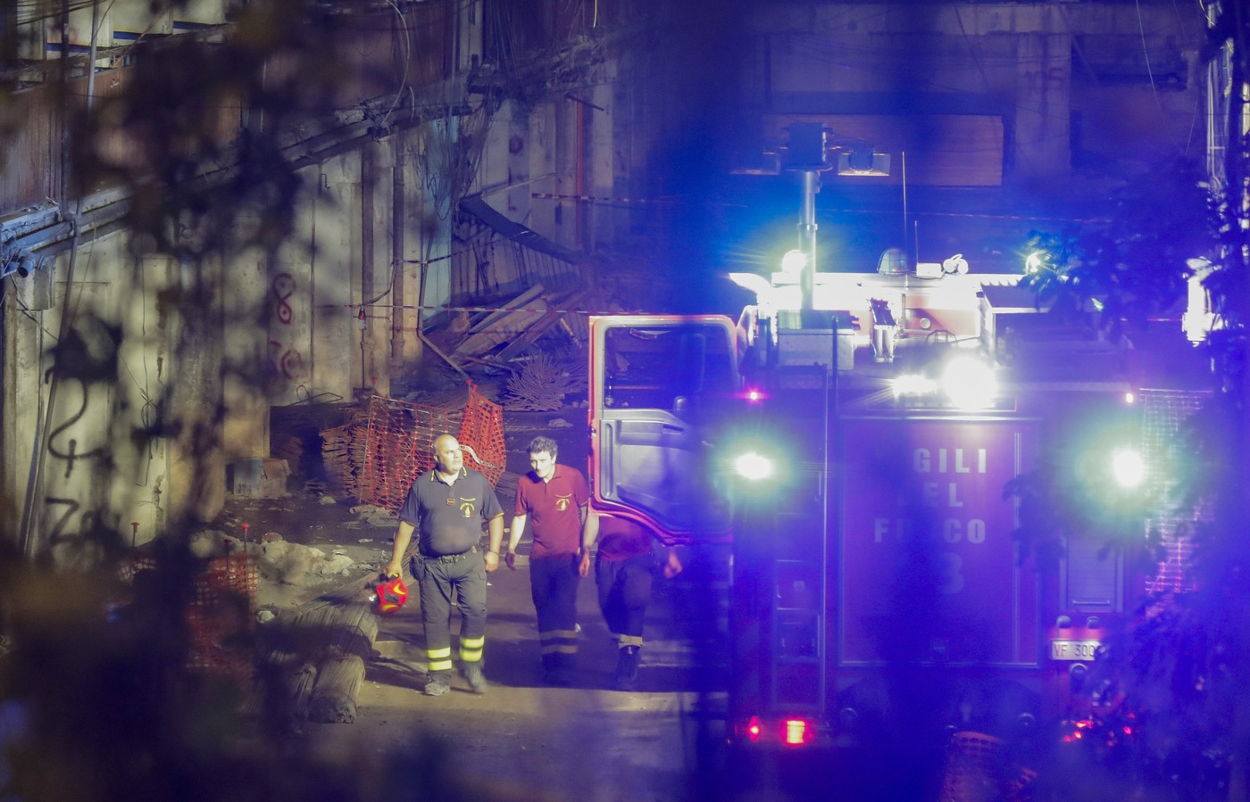 Neapelj, porušen blok