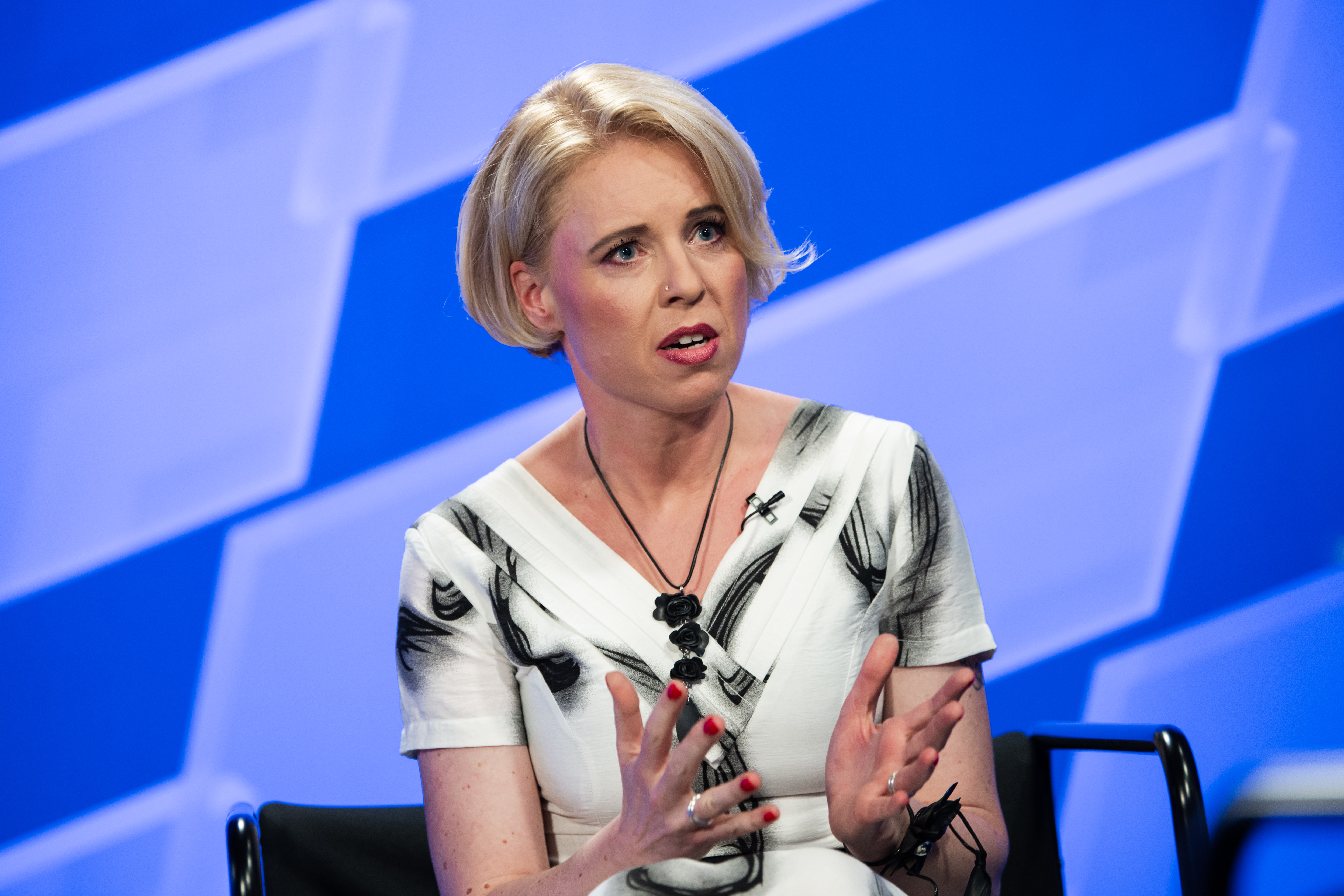 Urška Klakočar Zupančič, pogovor, N1 Studio