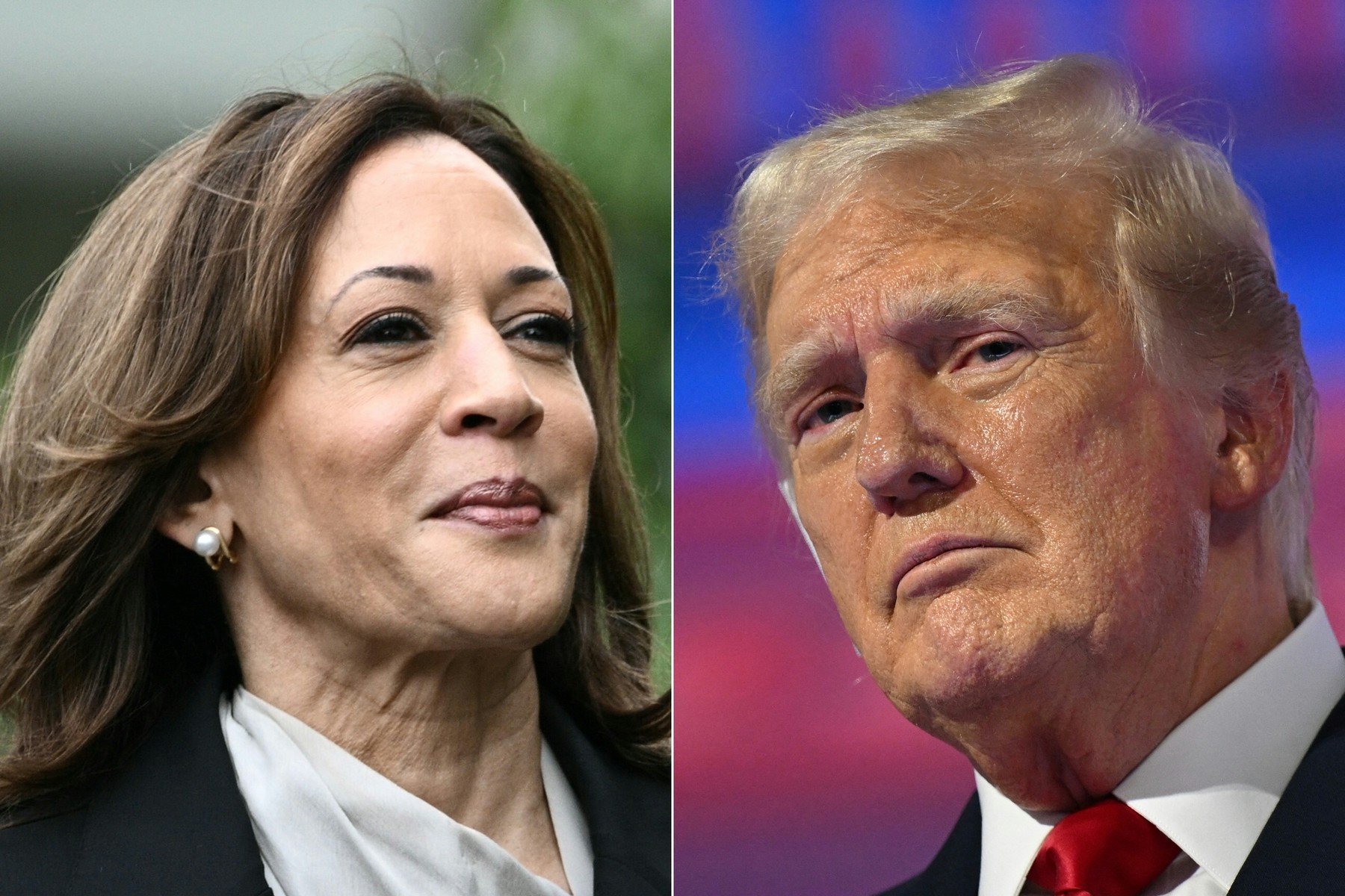 kamala harris, donald trump