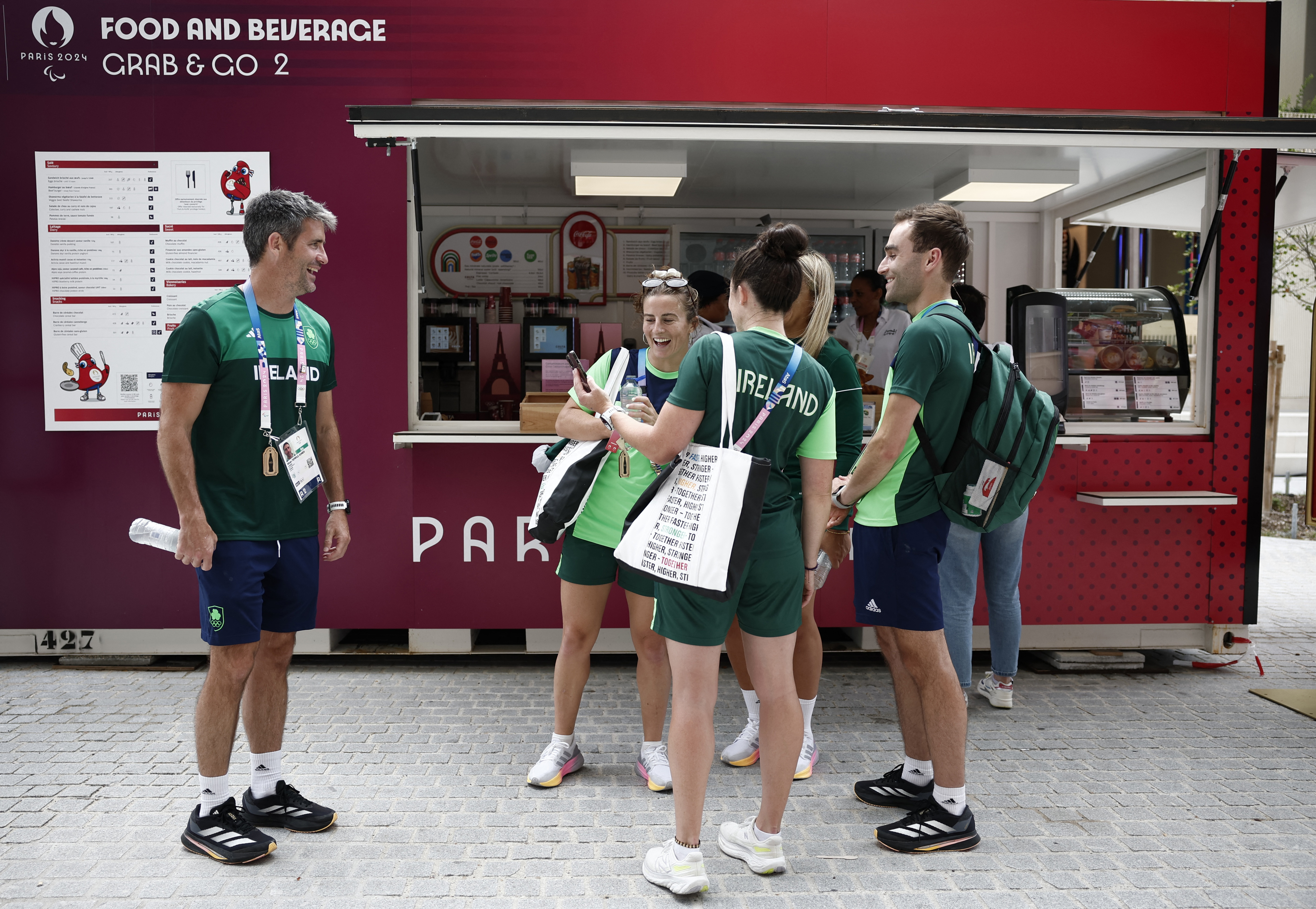 olimpijske igre, olimpijska vas, športniki