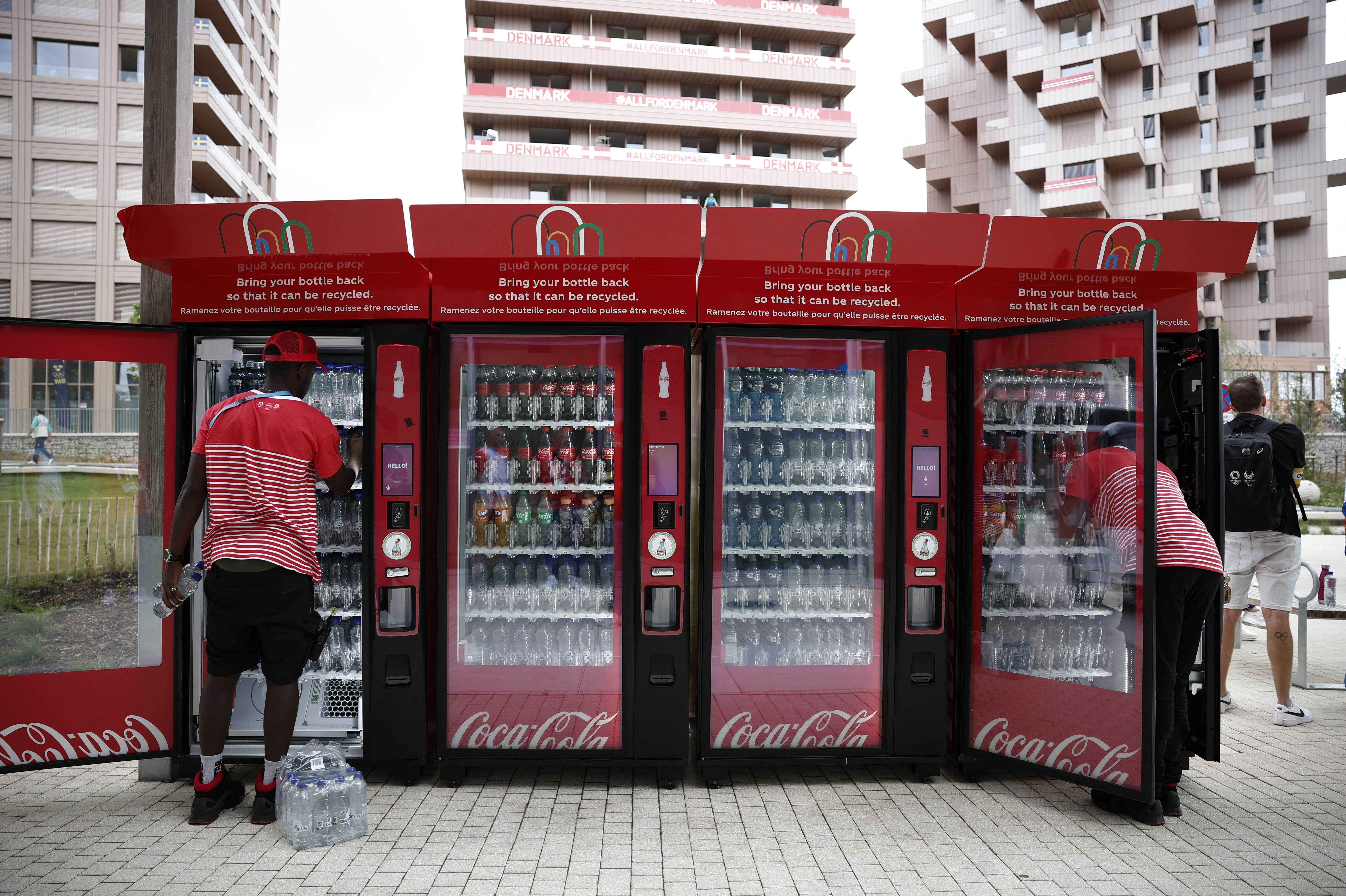 olimpijske igre, olimpijska vas, športniki