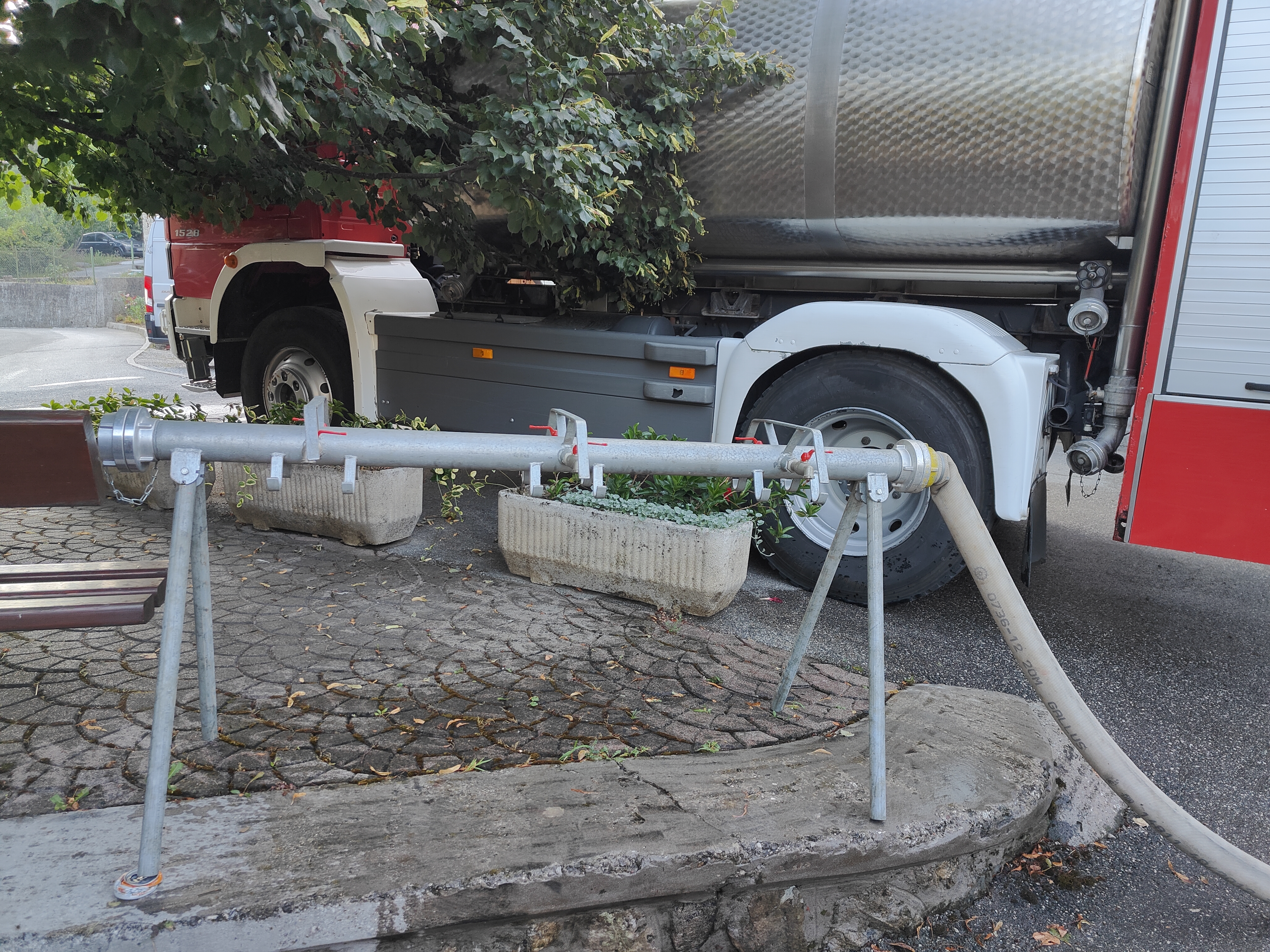 onesnaženje, pitna voda, gasilci, cisterner