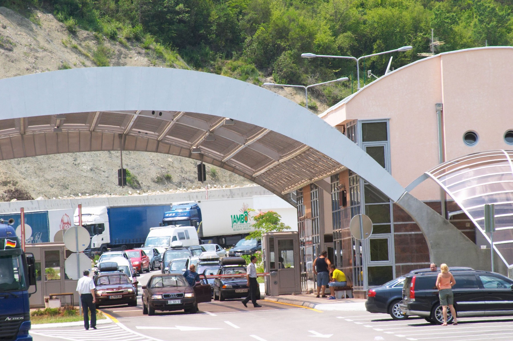 mejni prehod, črna gora, hrvaška