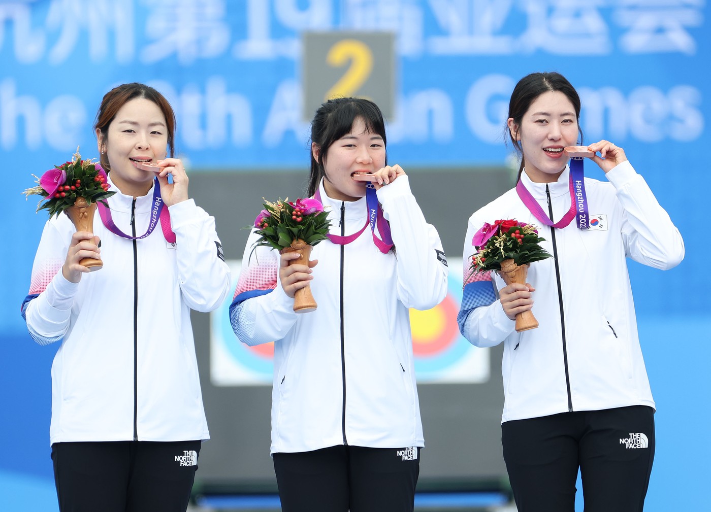 Lokostrelke iz Južne Koreje, Azijske igre, Kitajska, 2023; bronasta medalja (Foto: PROFIMEDIA)