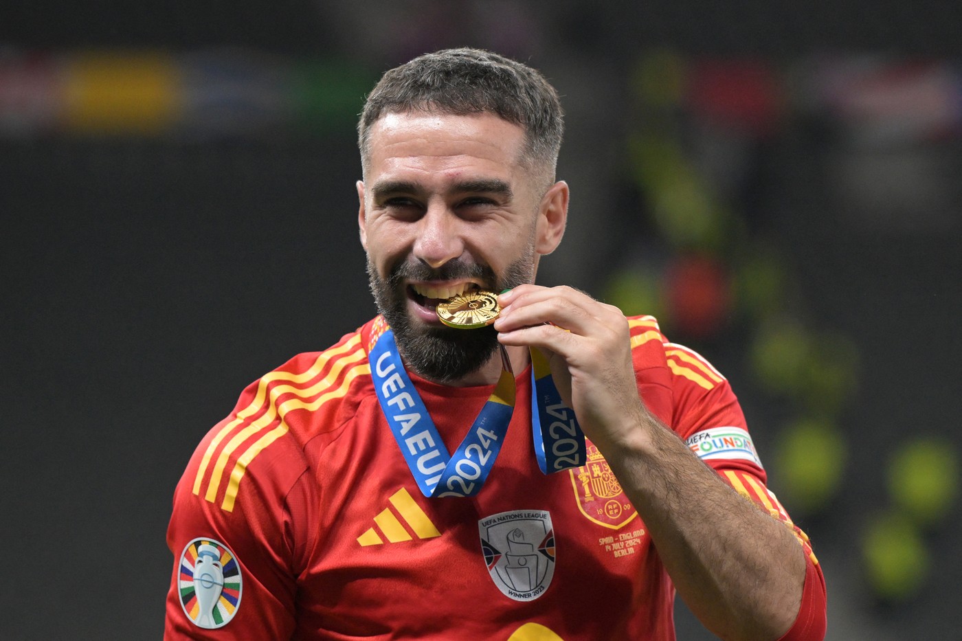 Dani Carvajal, Španija, finale, Euro 2024, zlata medalja (Foto: PROFIMEDIA)