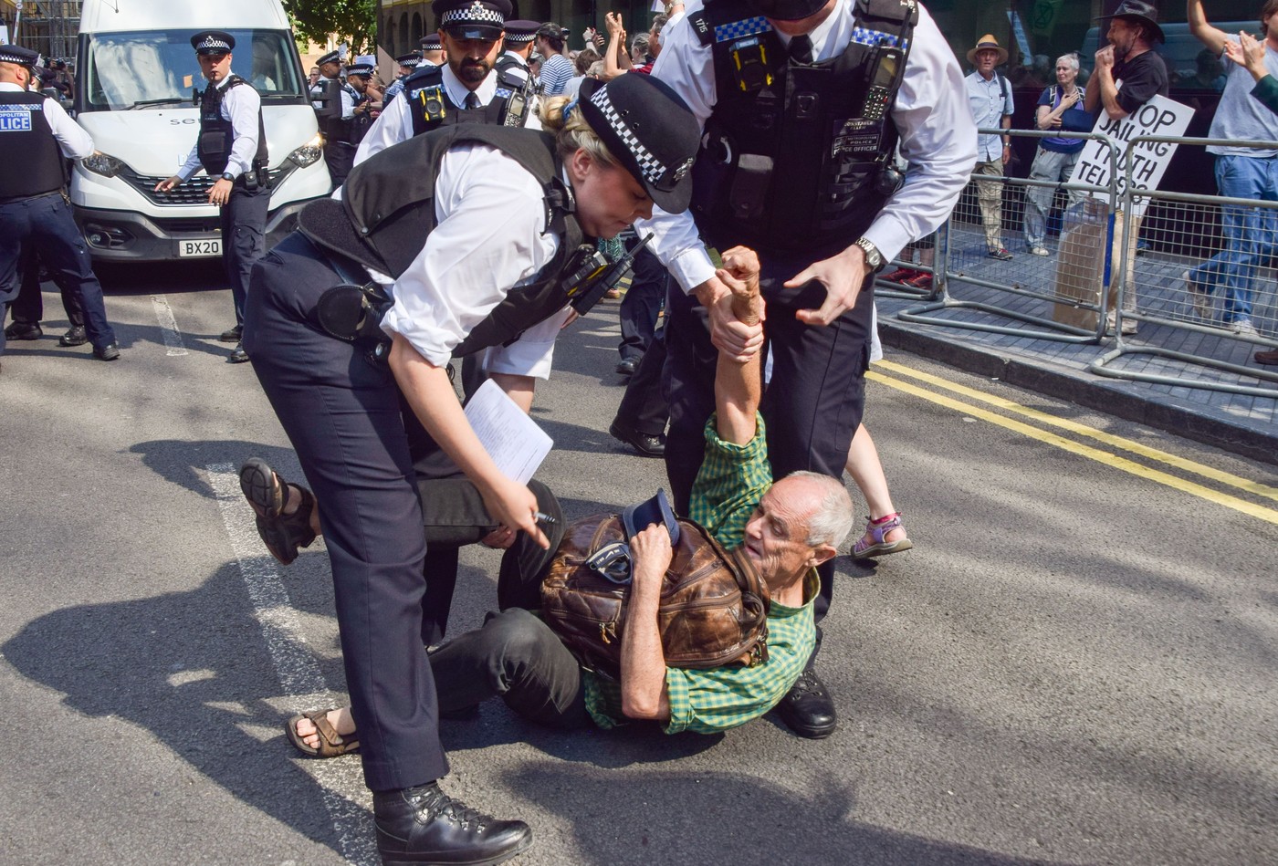 Climate Activists Given Jail Sentences At Southwark Court, London, England, Uk - 18 Jul 2024