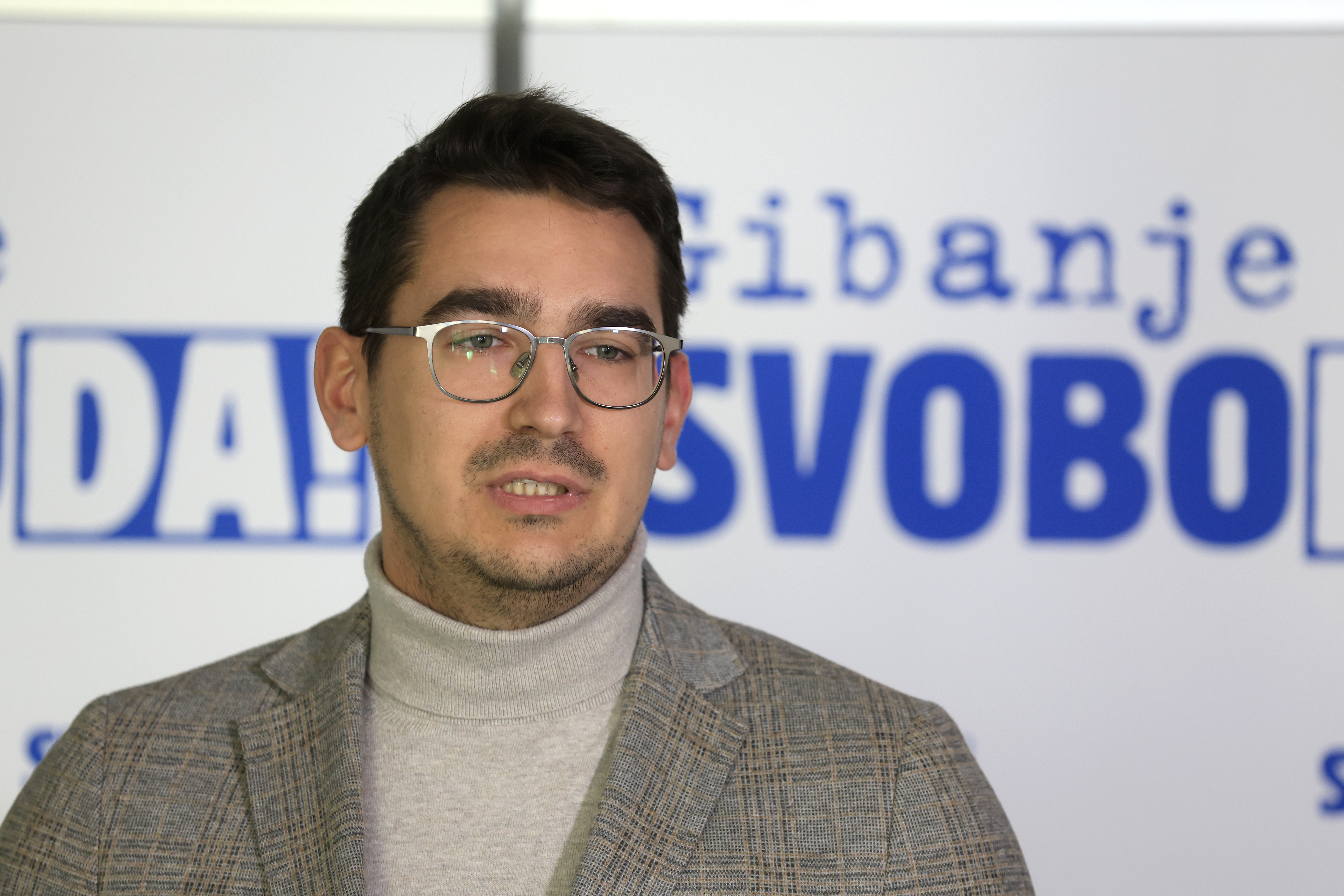 Novinarska konferenca stranke Gibanje S