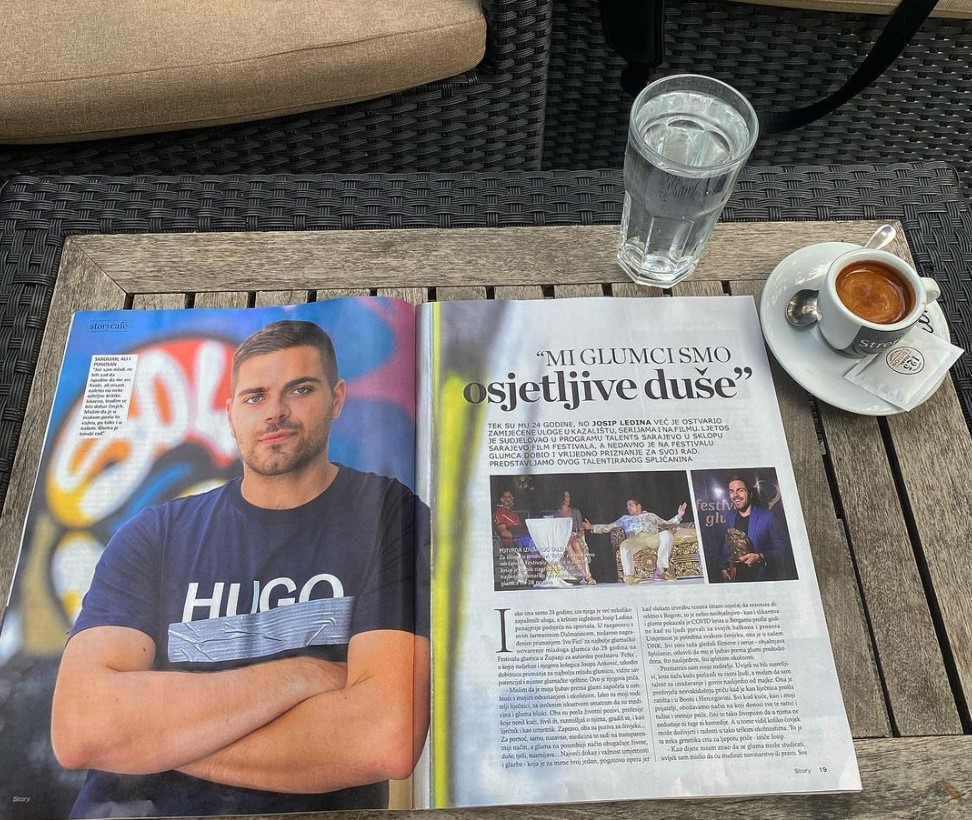 Josip Ledina, igralec, Hrvaška