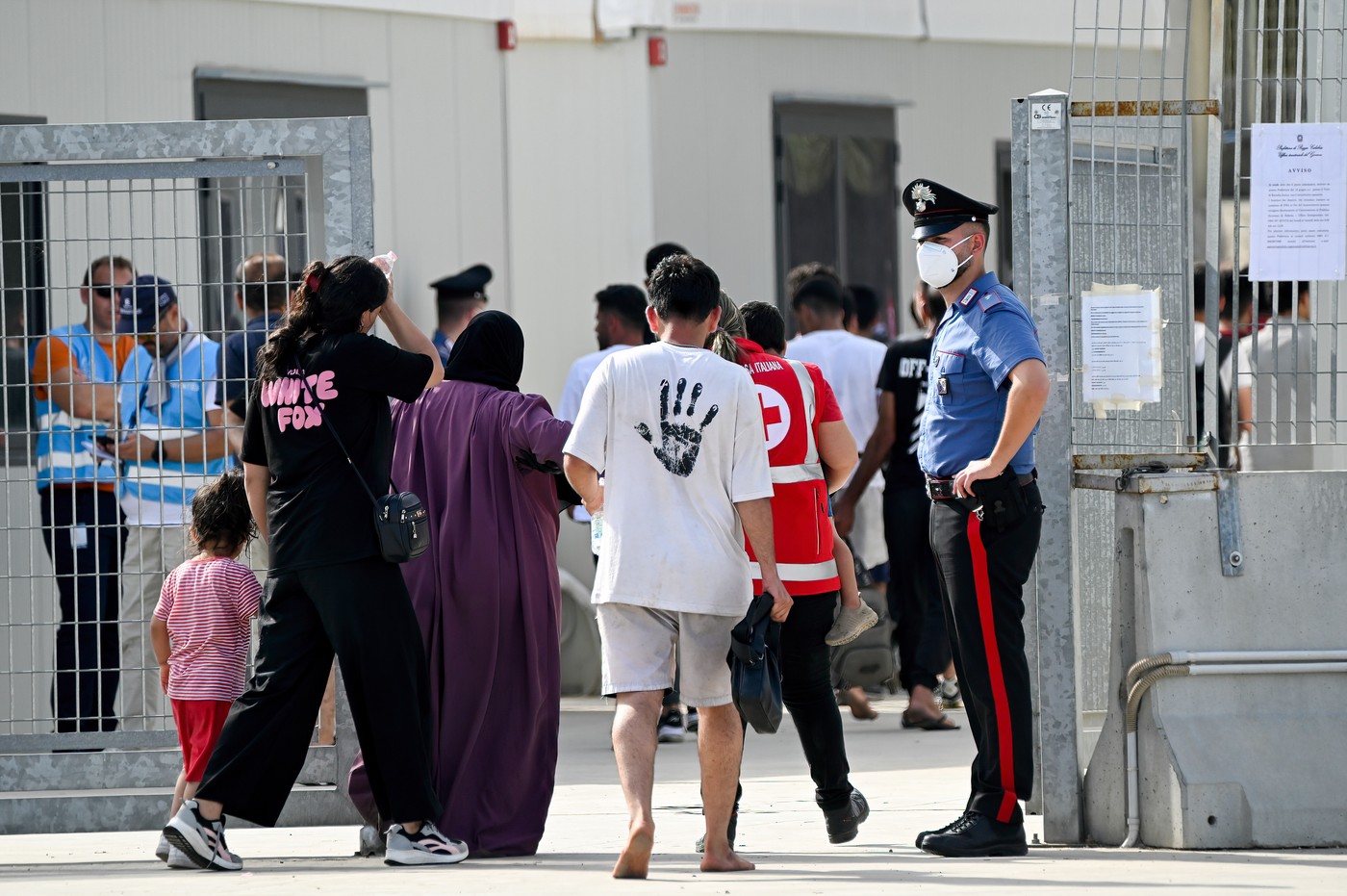 Prebežniki v Italiji