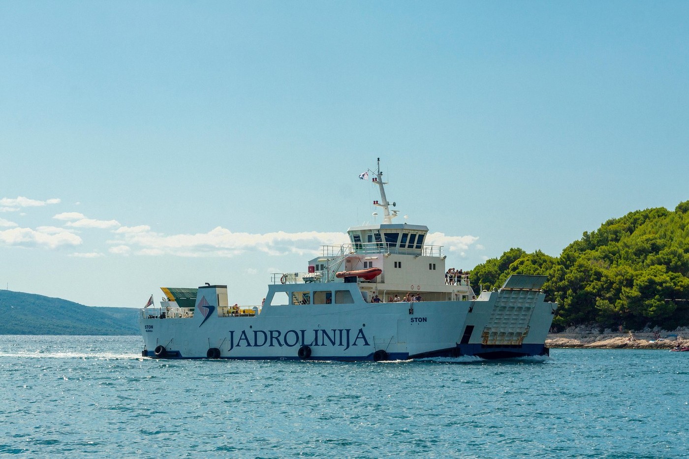 Trajekt Jadrolinije, HRVAŠKA