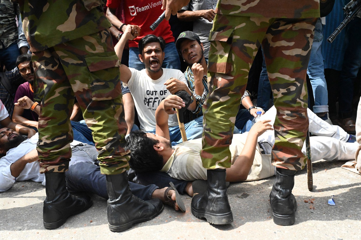 At Last 93 People Killed During Nationwide Anti-quota Protests In Bangladesh, Dhaka - 04 Aug 2024