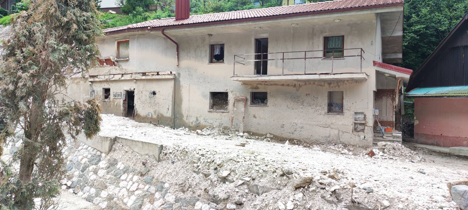 kokra, plaz, neurje, poplave,