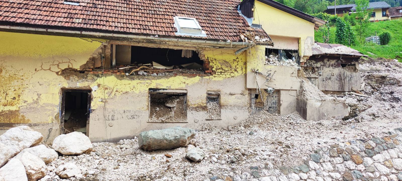 kokra, plaz, neurje, poplave,