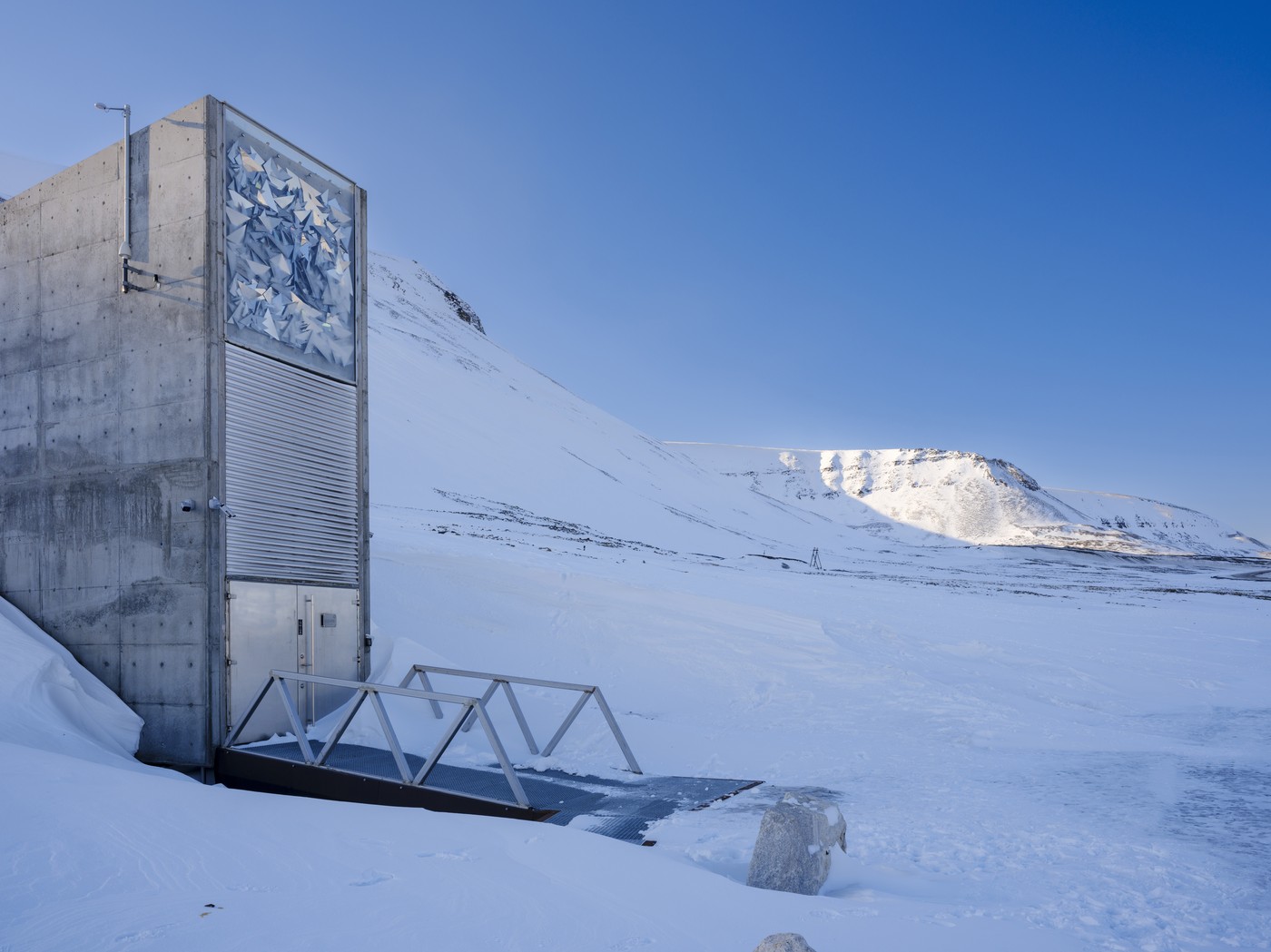 Trezor sodnega dne, Svalbard, Norveška, skladišče, semena