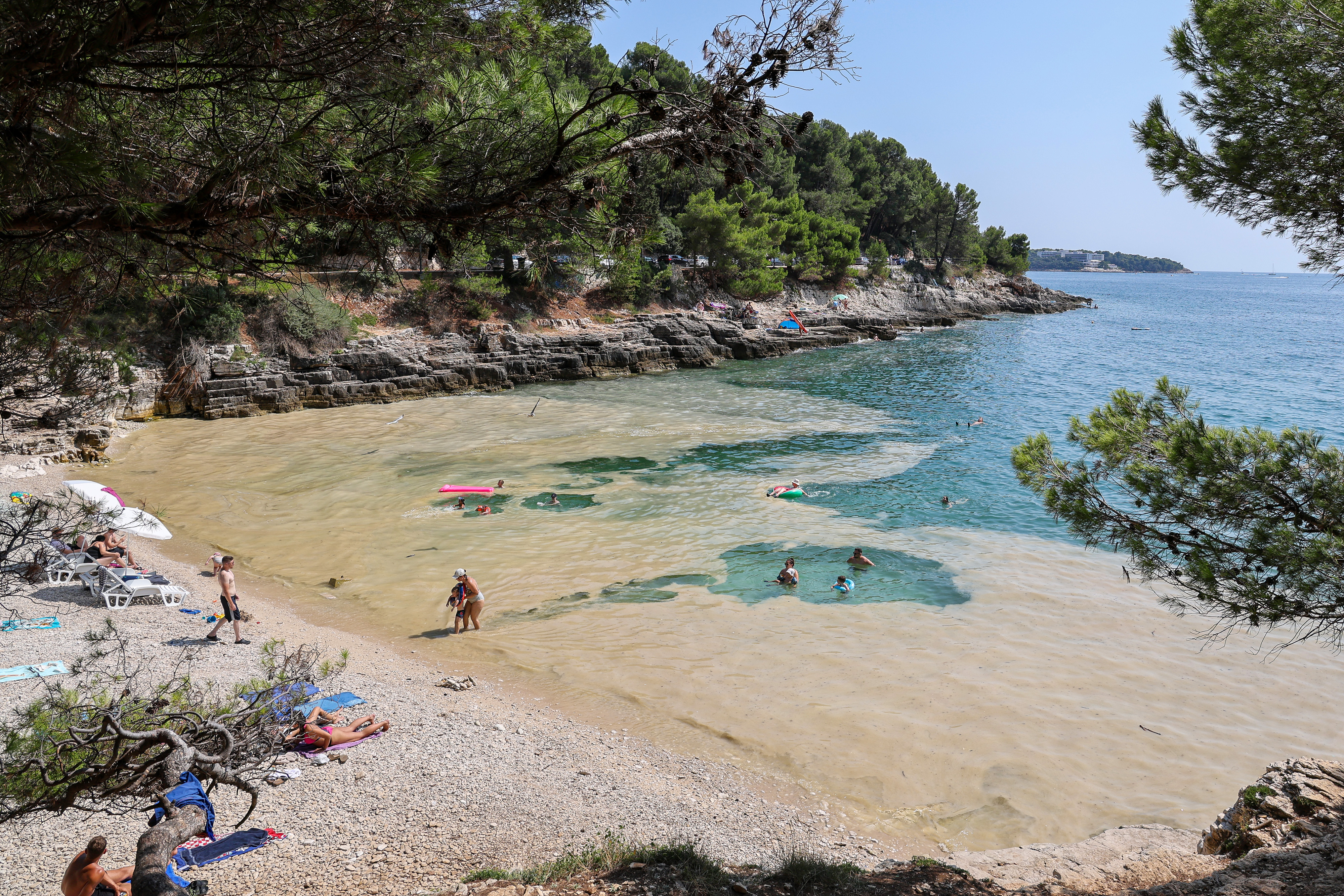 sluz, morje, pula, pulj, hrvaška, istra