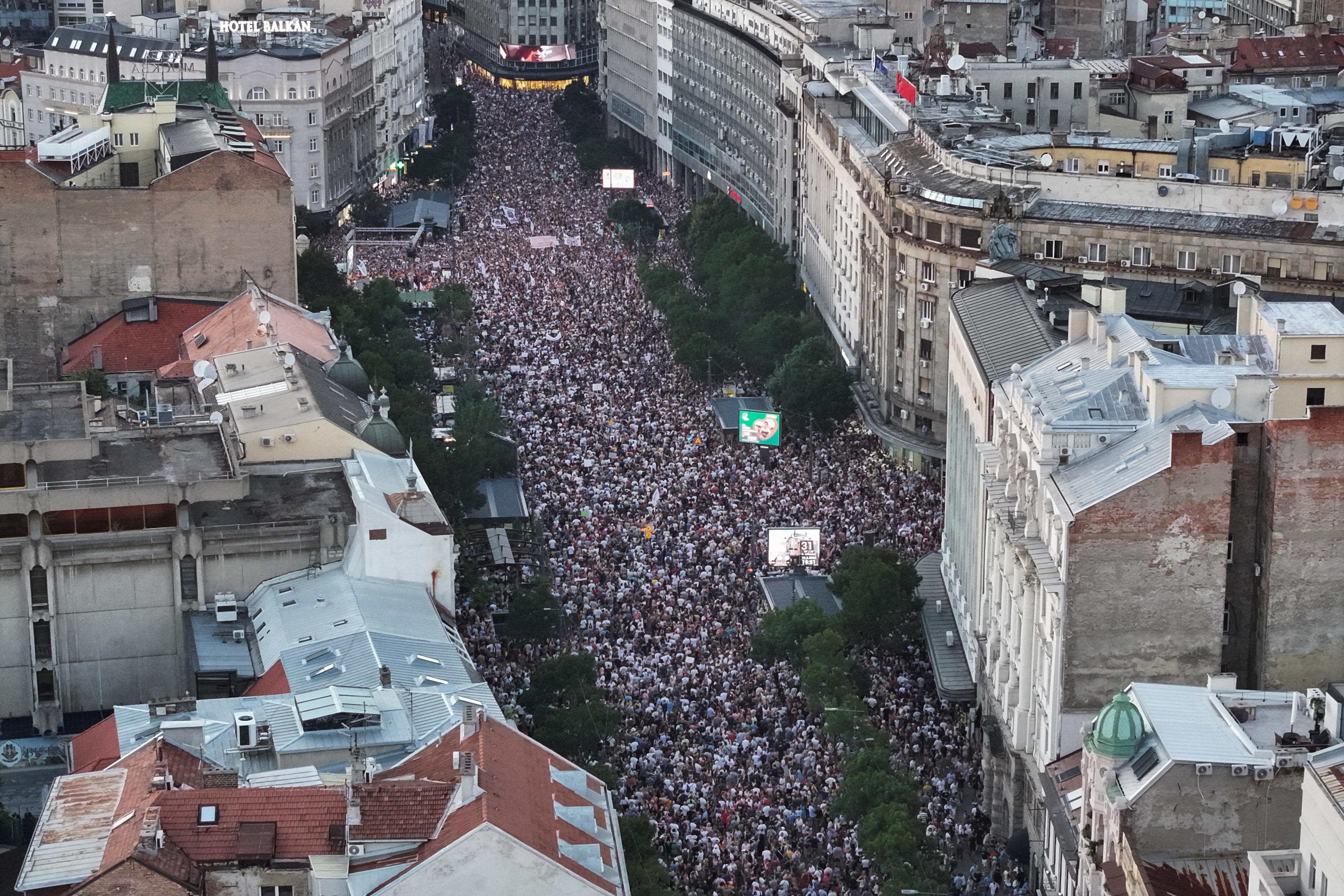 PROTEST, SRBIJA, LITIJ