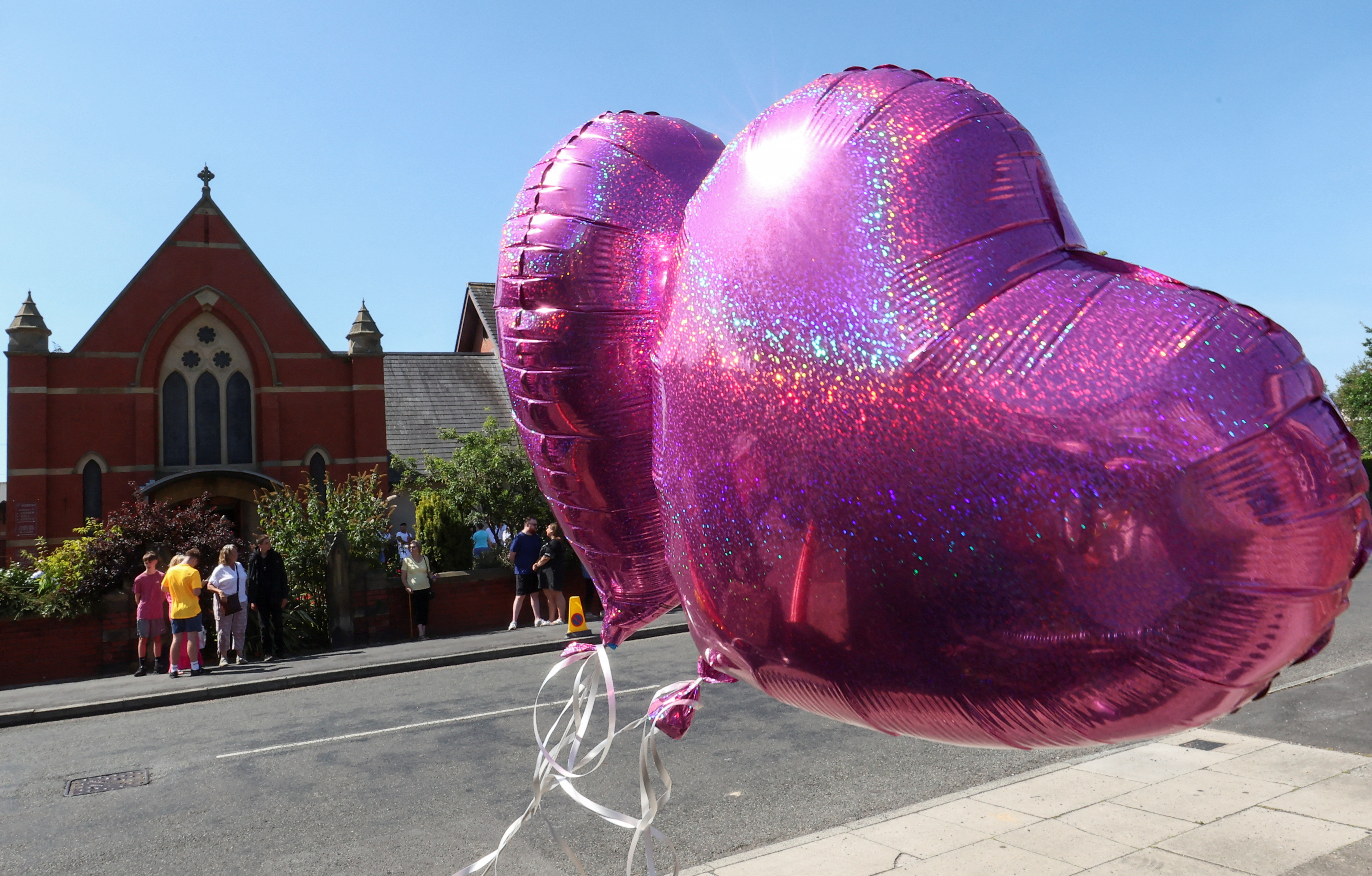 southport, napad, deklice, pogreb