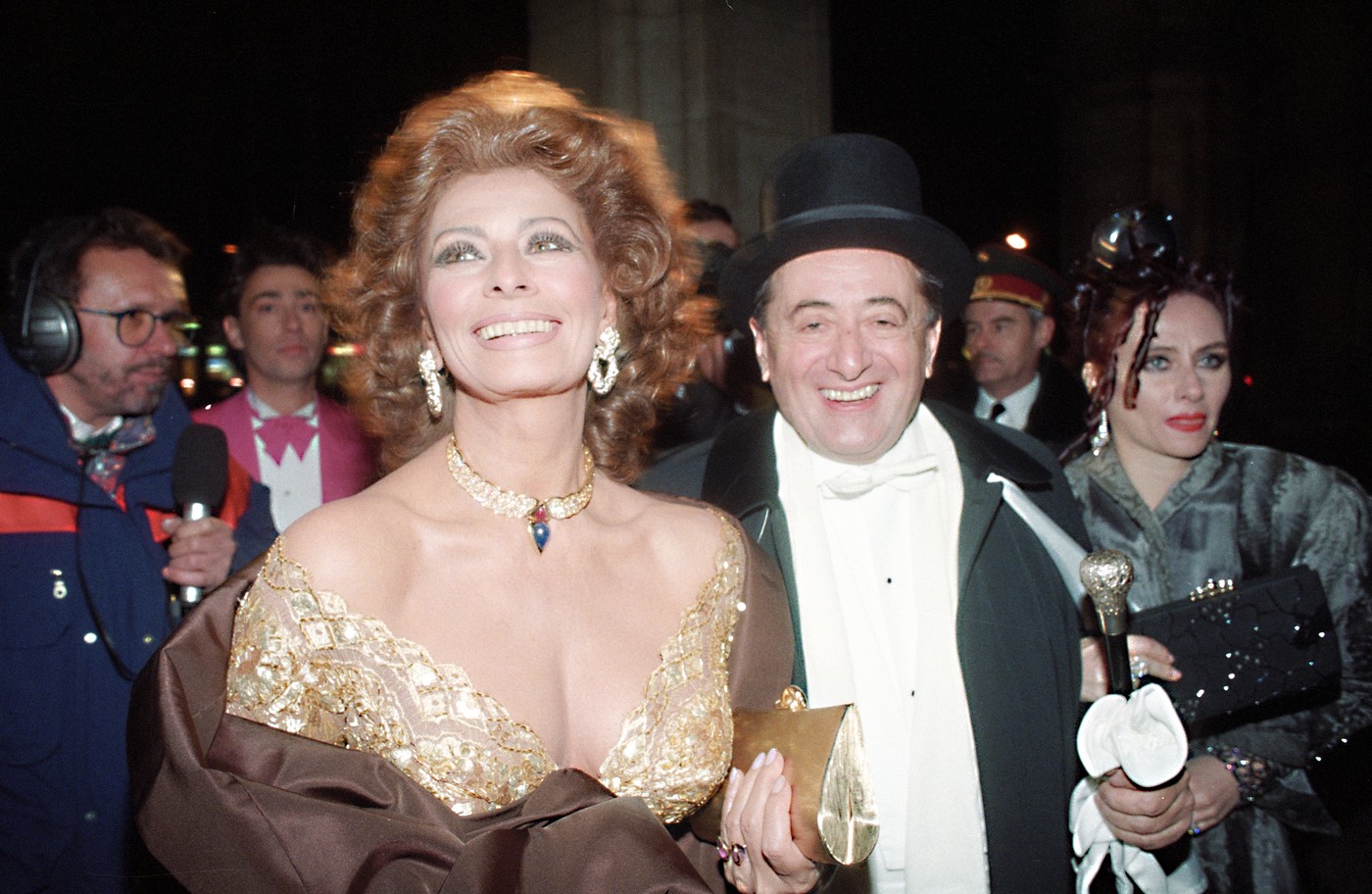 Richard Lugner in Sophia Loren (Foto: PROFIMEDIA)