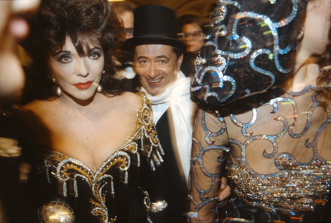 Richard Lugner in Joan Collins (Foto: PROFIMEDIA)
