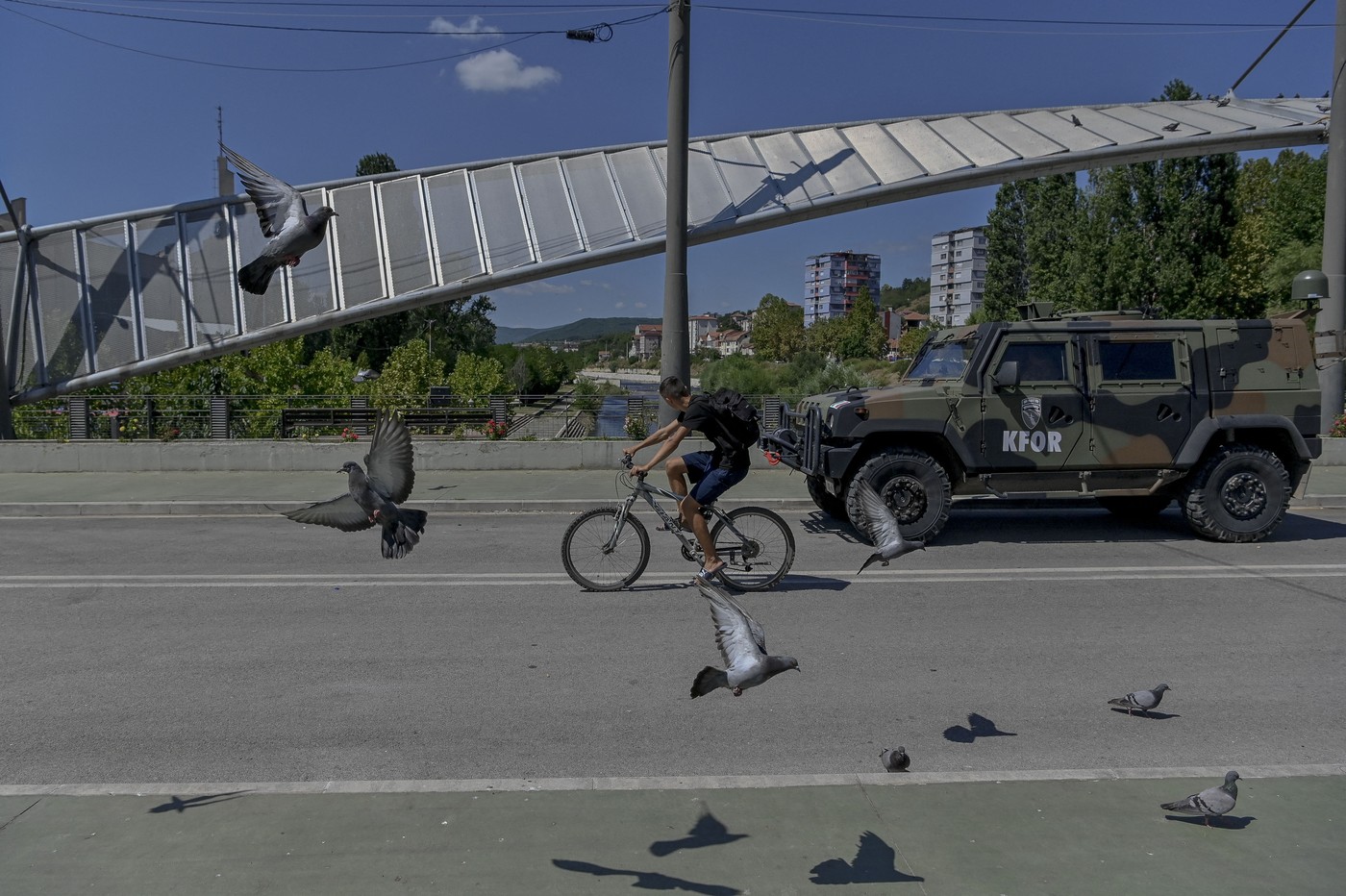 kosovo, kosovska mitrovica, napetosti, most