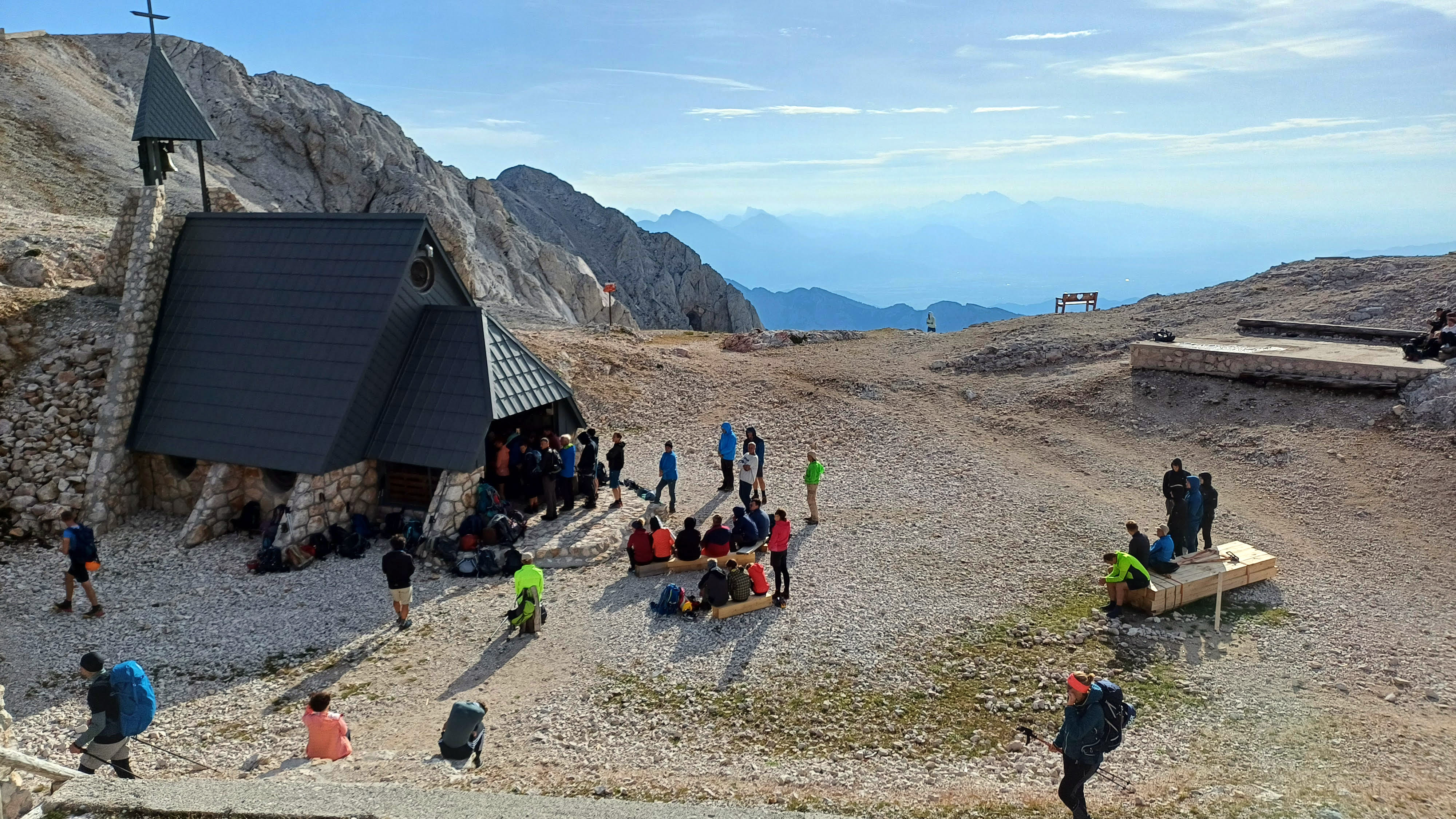 bogoslužje na Kredarici