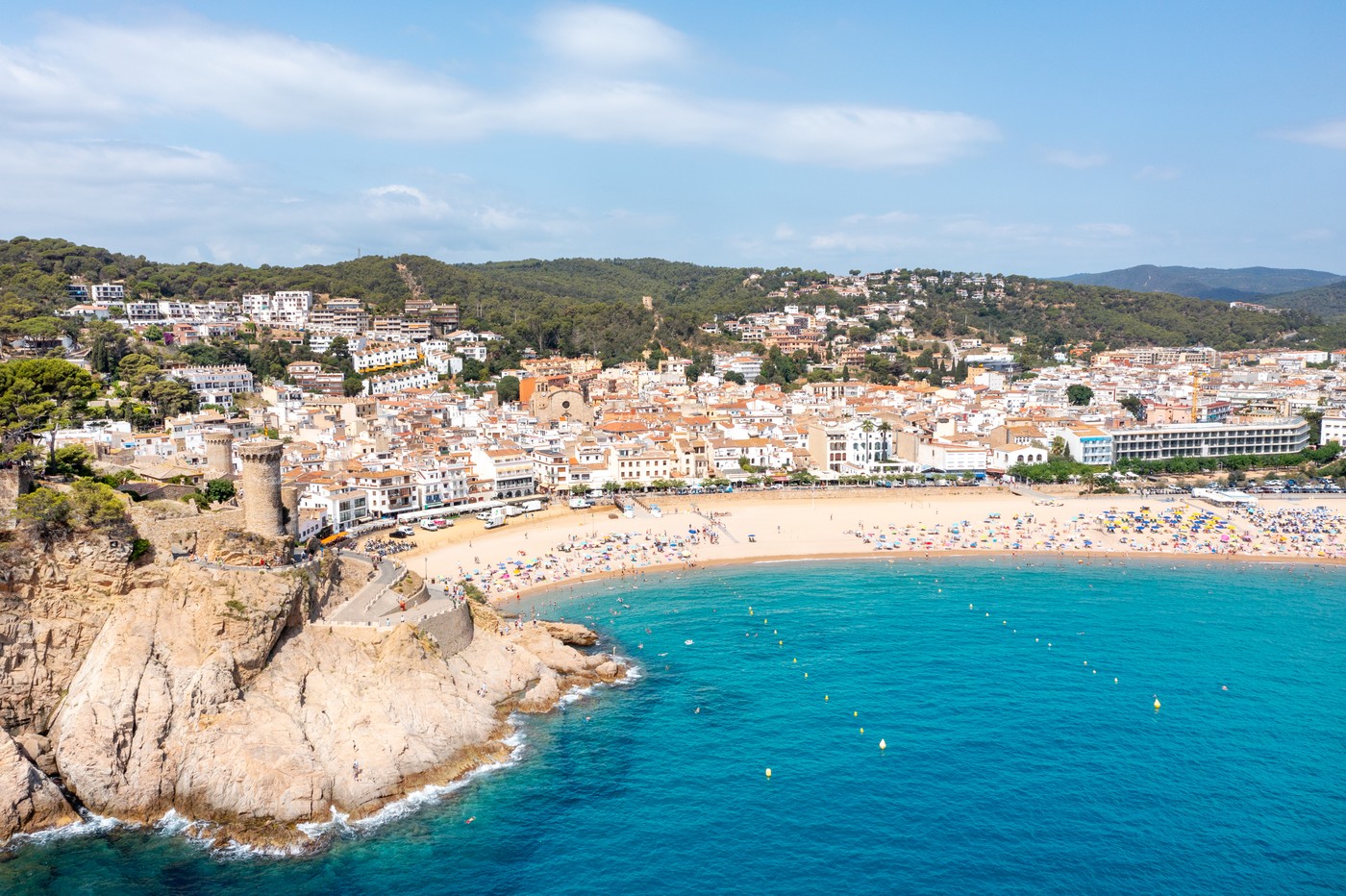 Tossa de Mar, Costa Brava, Španija, Sredozemsko morje