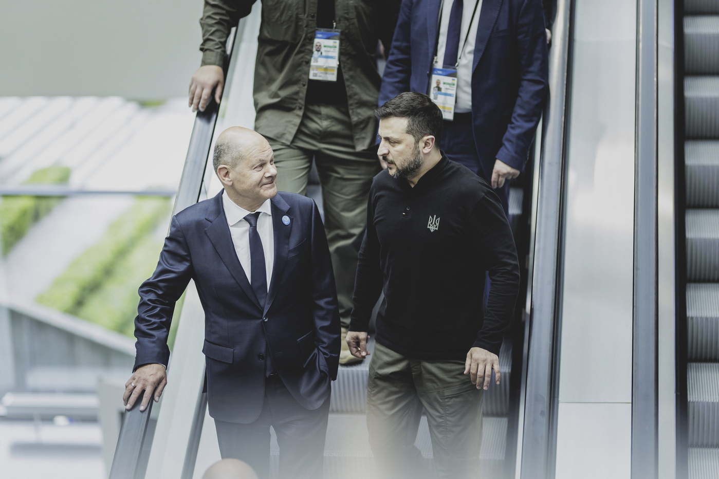 Olaf Scholz, Volodimir Zelenski