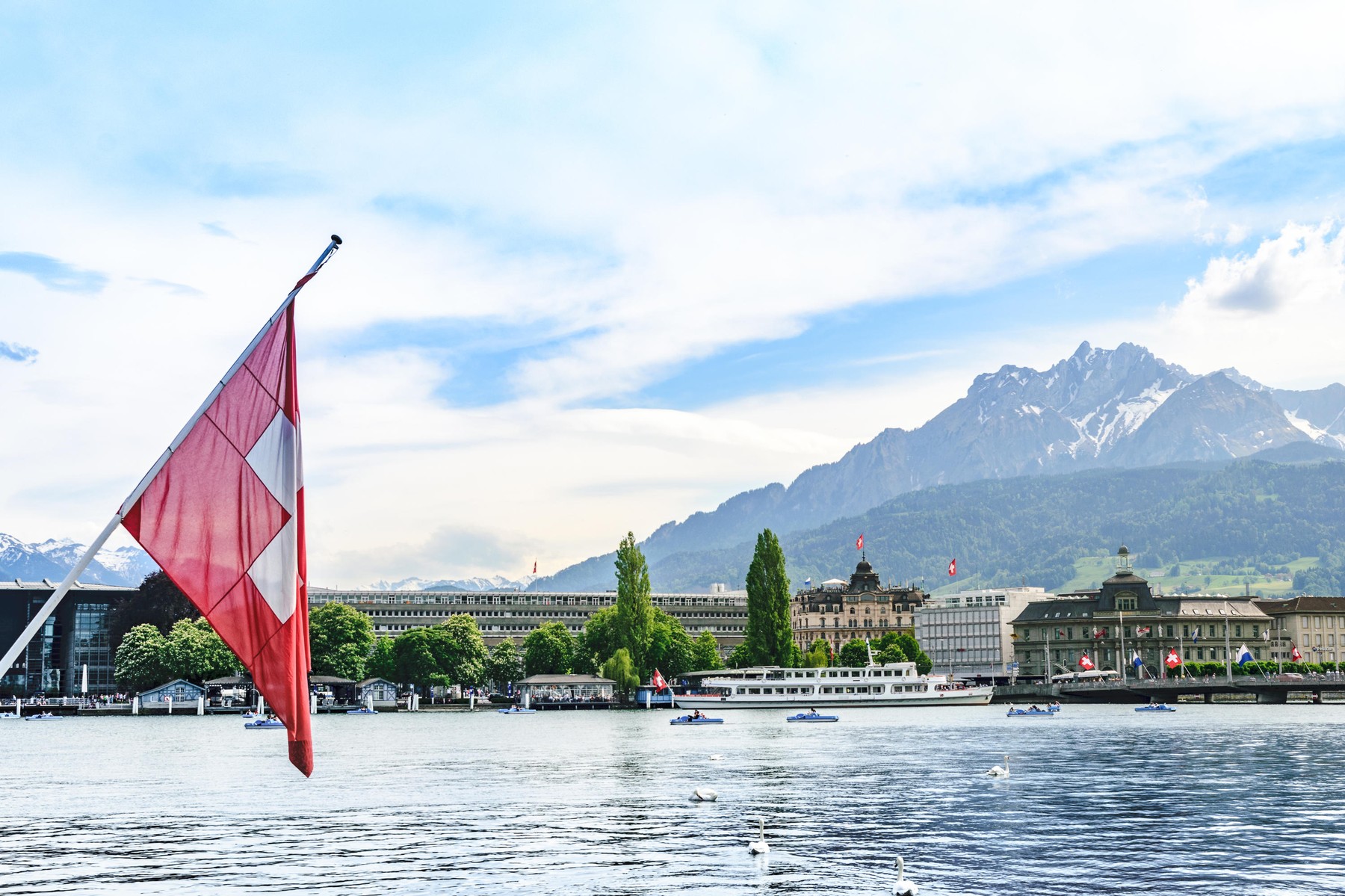 Luzern, jezero, Švica