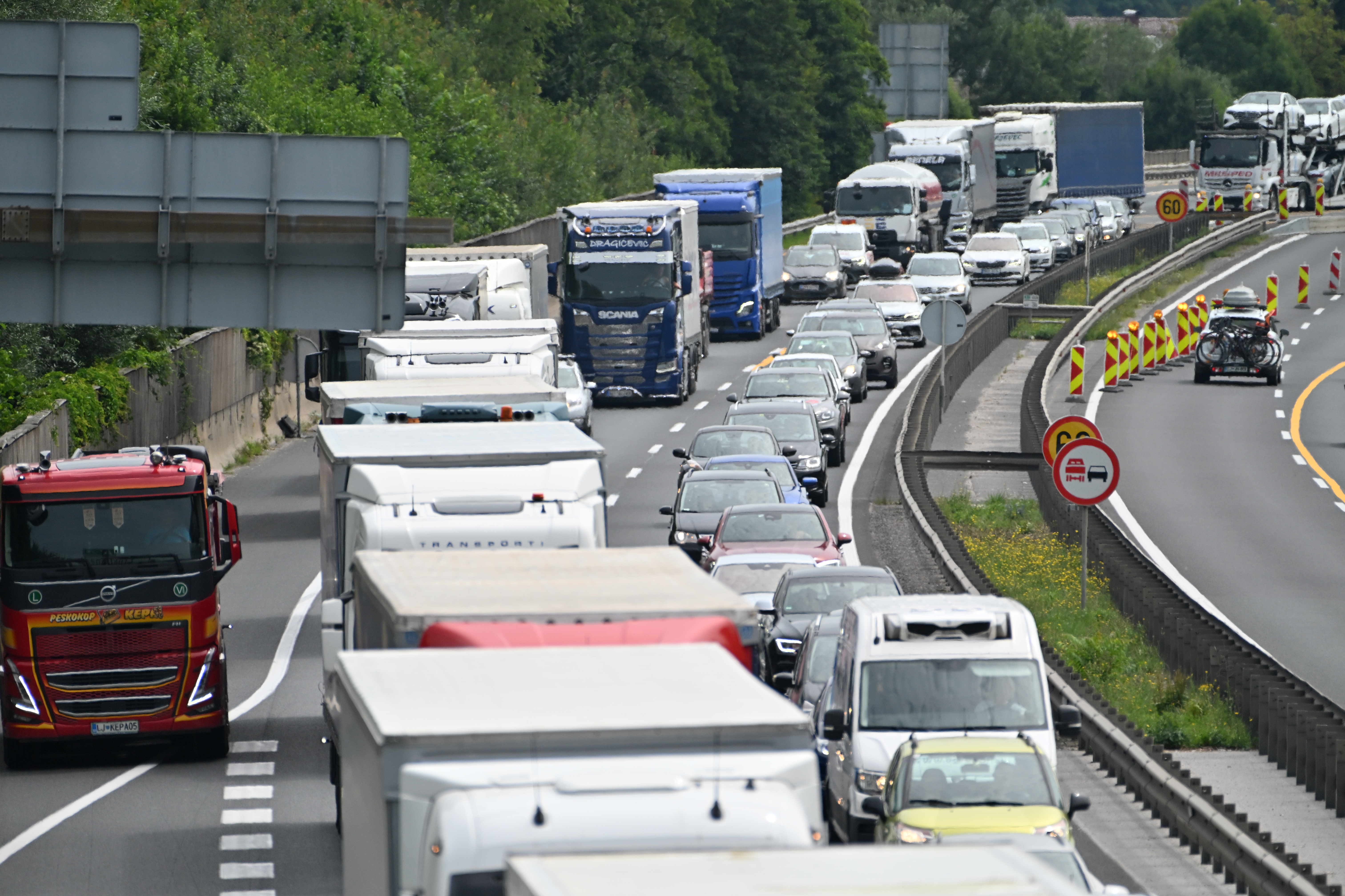 gneča, zastoji, promet
