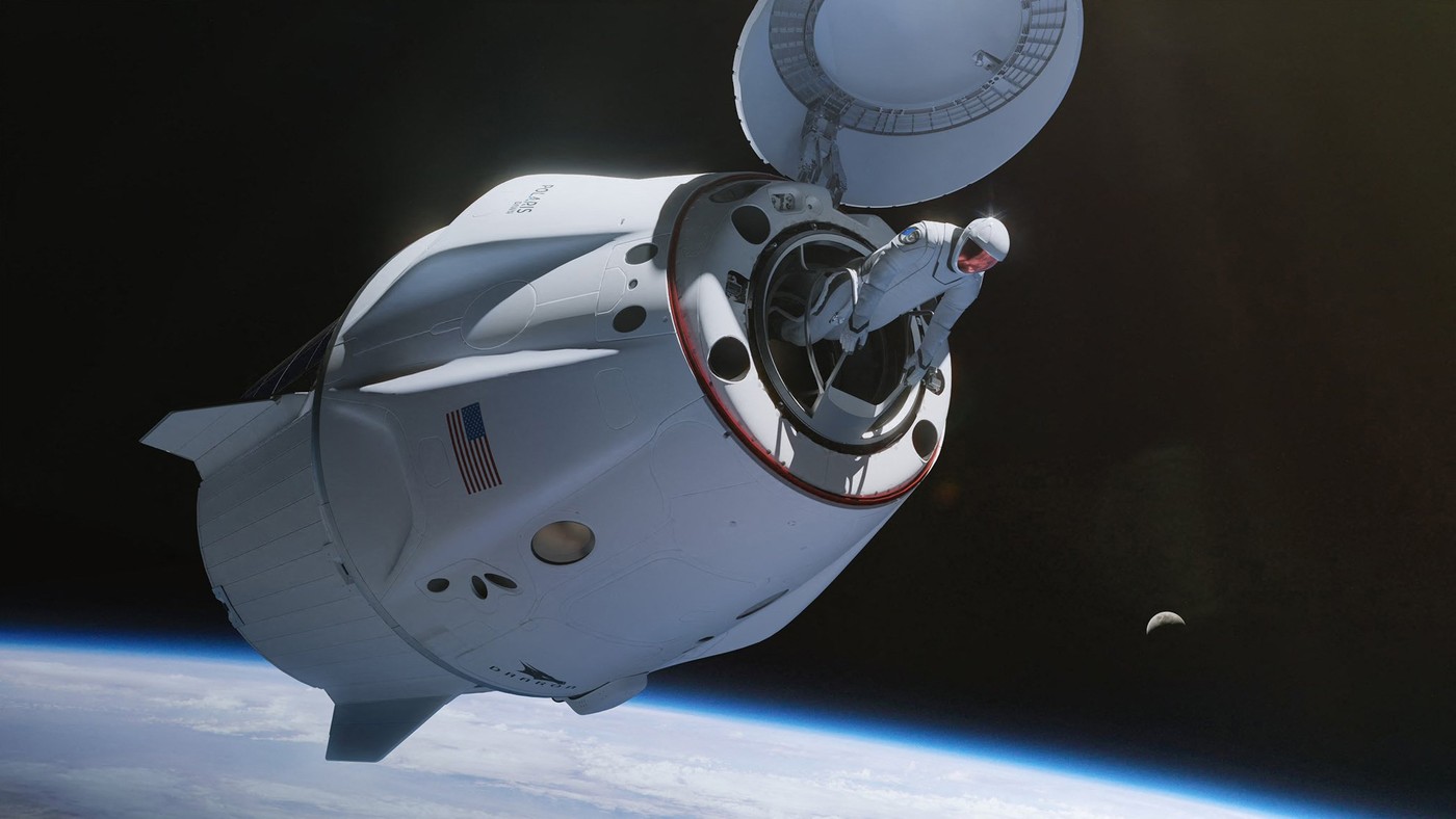 La nouvelle combinaison spatiale de SpaceX