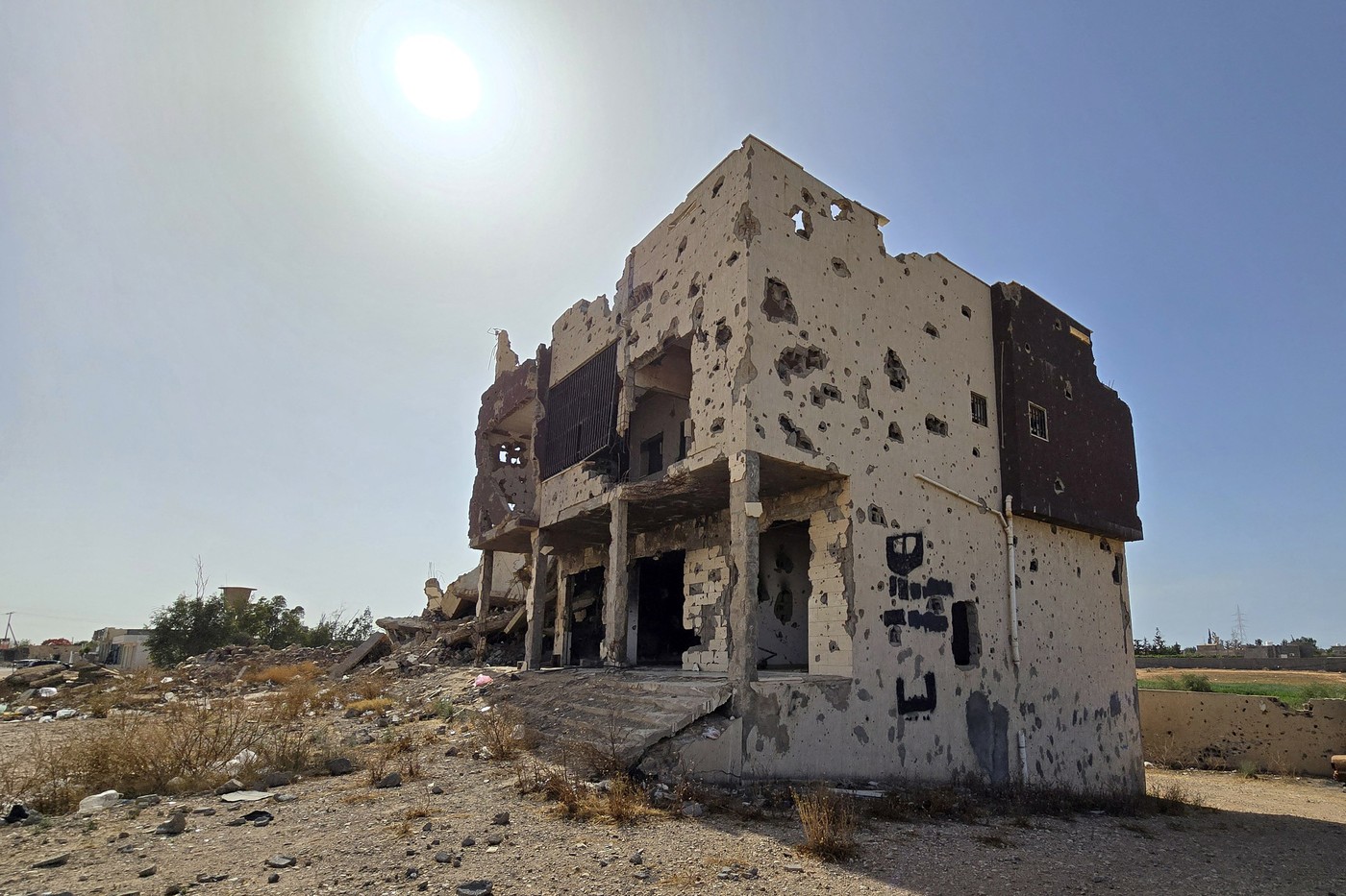 Libija, državljanska vojna, uničenje